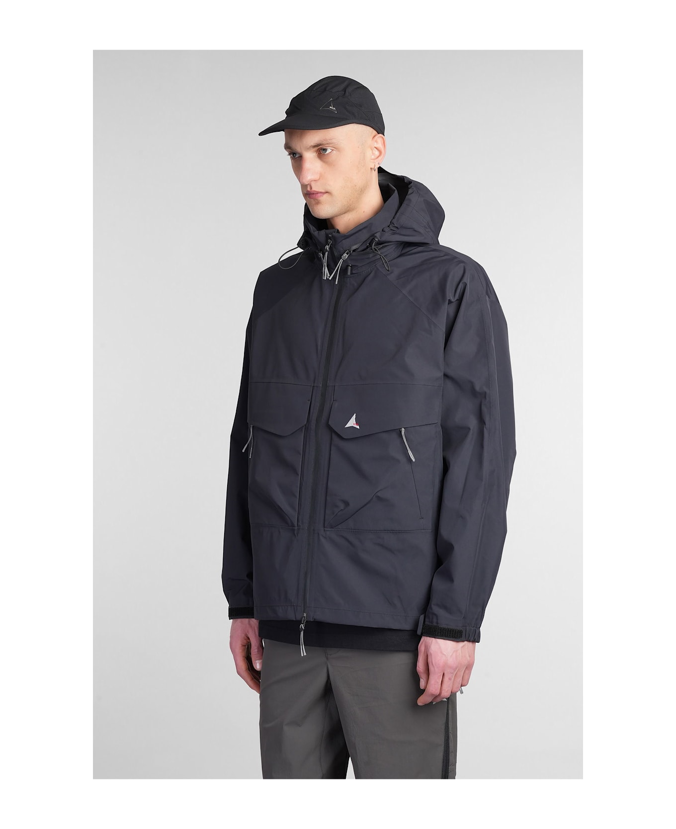 ROA 3l Creek Jacket Casual Jacket In Black Polyamide - black