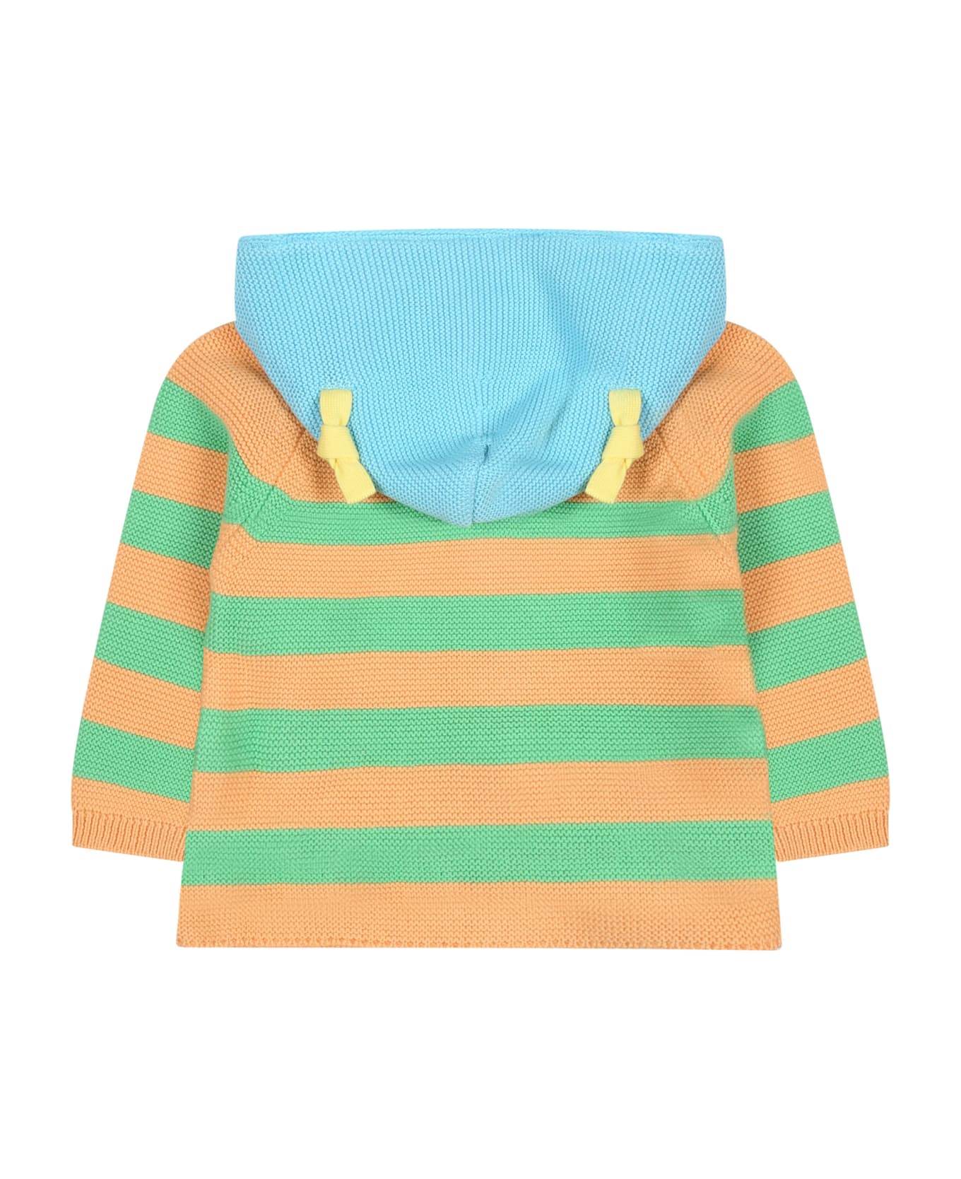 Stella McCartney Kids Multicolor Cardigan For Babies - Multicolor ニットウェア＆スウェットシャツ