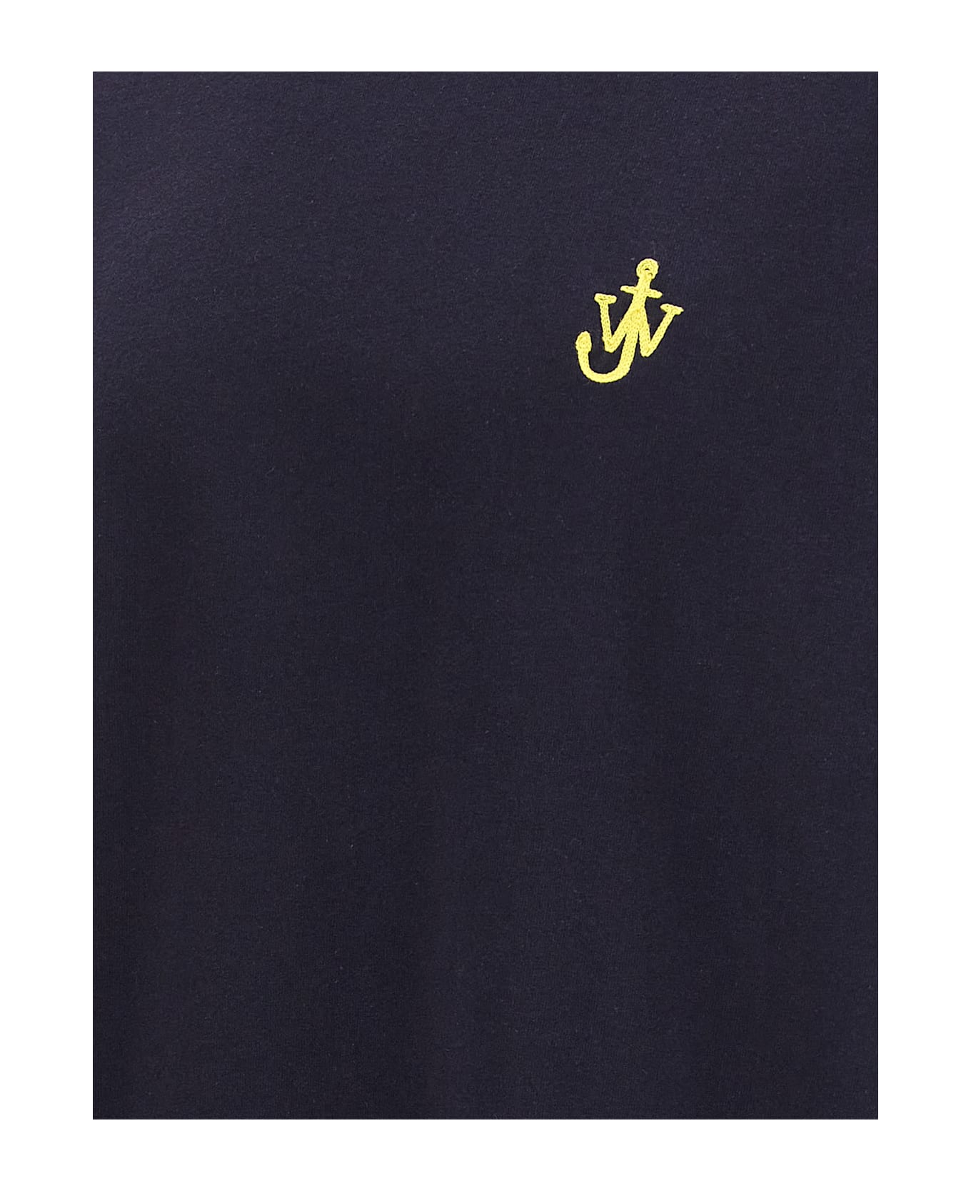 J.W. Anderson Anchor Embroidery T-shirt - Blue