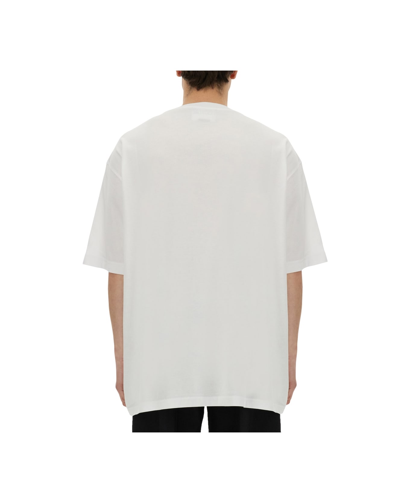 Versace Jeans Couture T-shirt With Logo - WHITE シャツ