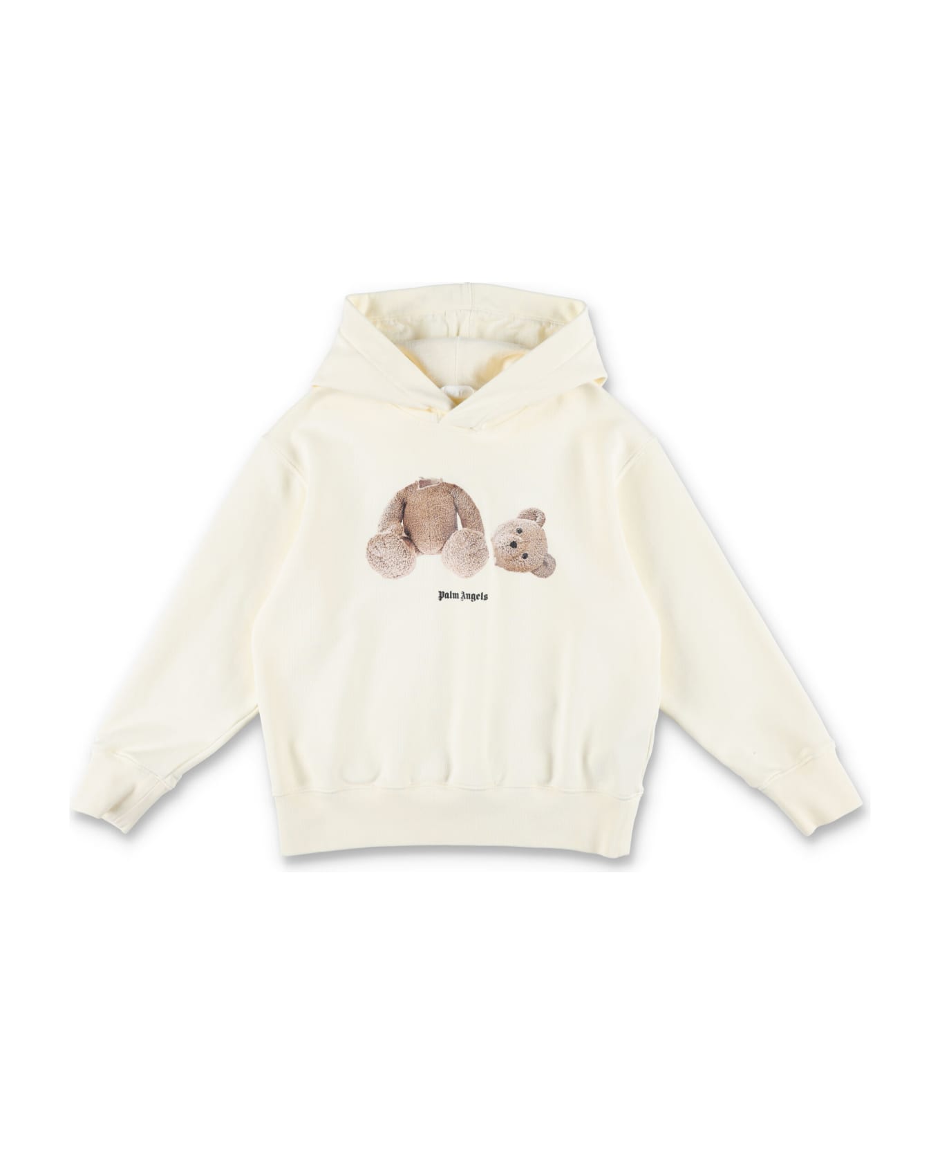 Palm Angels Kid - Bear Hoodie - BURRO ニットウェア＆スウェットシャツ