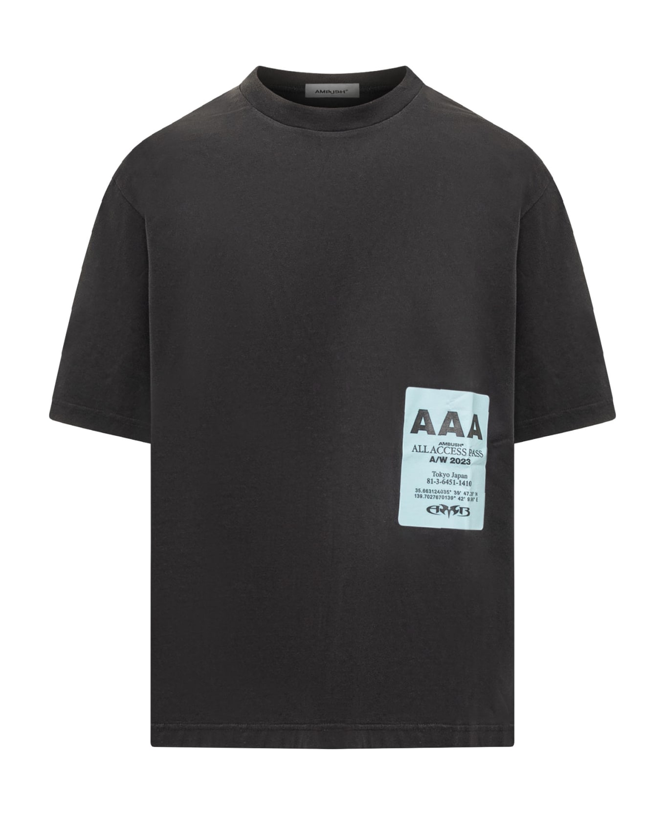 AMBUSH Pass Graphic T-shirt Ambush - Tap Shoe Blanc De B