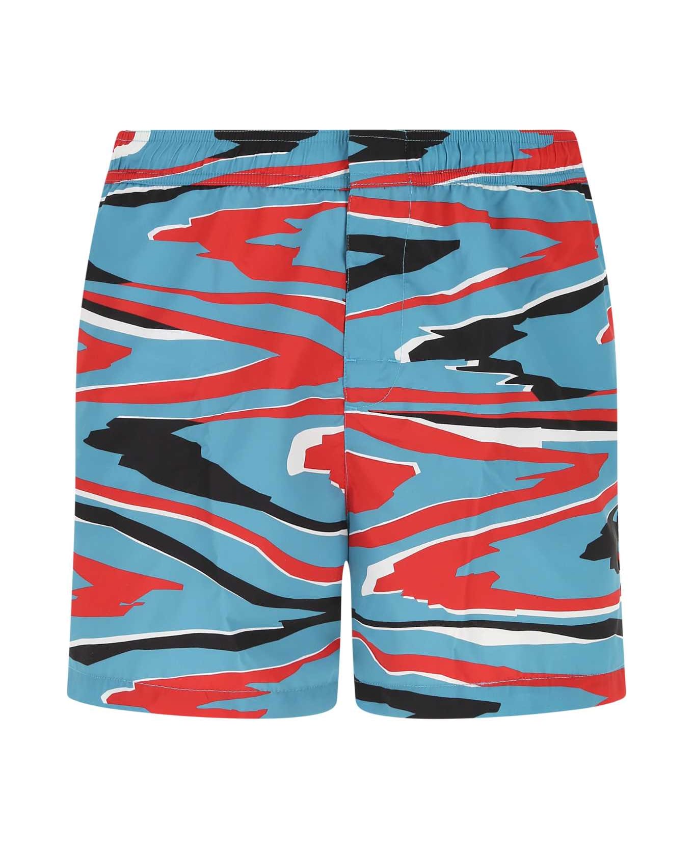 Missoni Printed Polyester Swimming Shorts - F402A