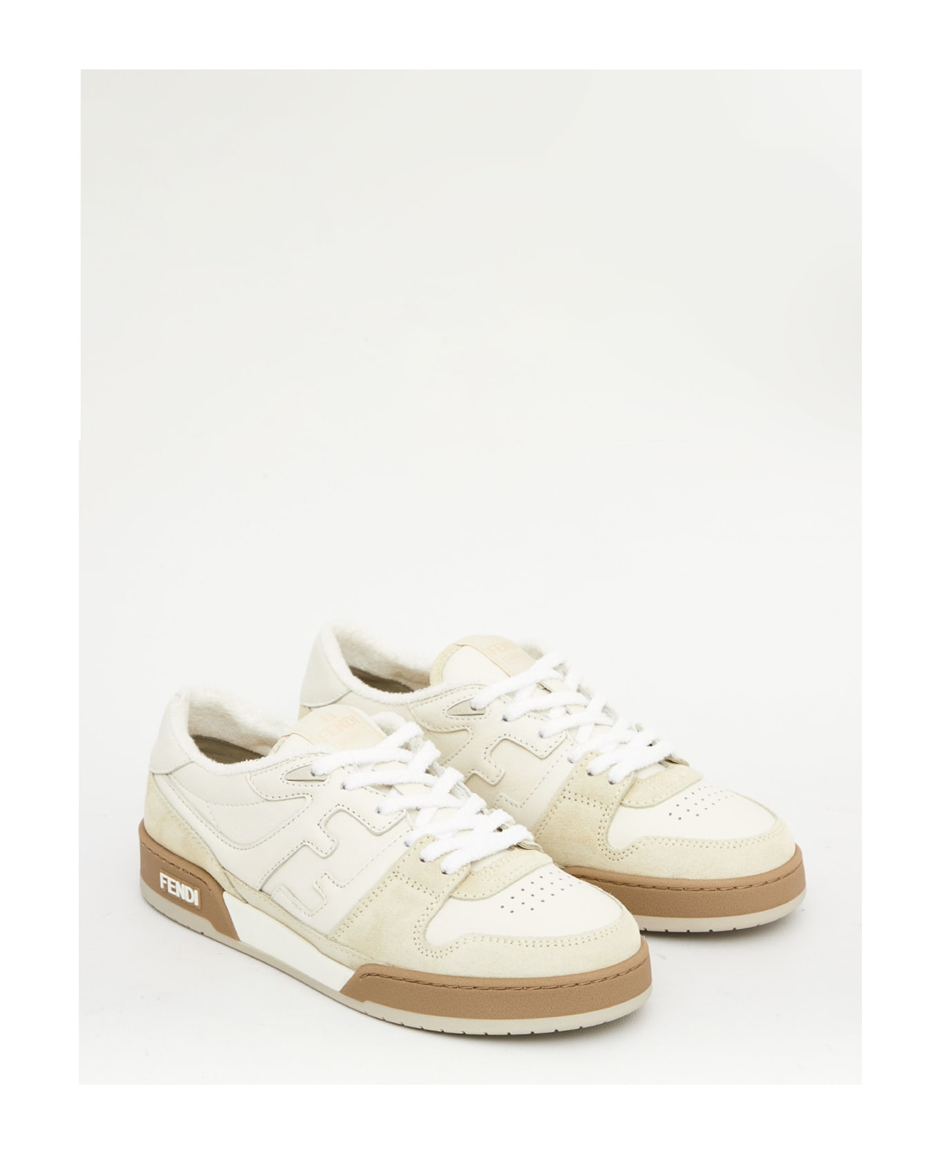 Fendi Match Sneakers - Bianco