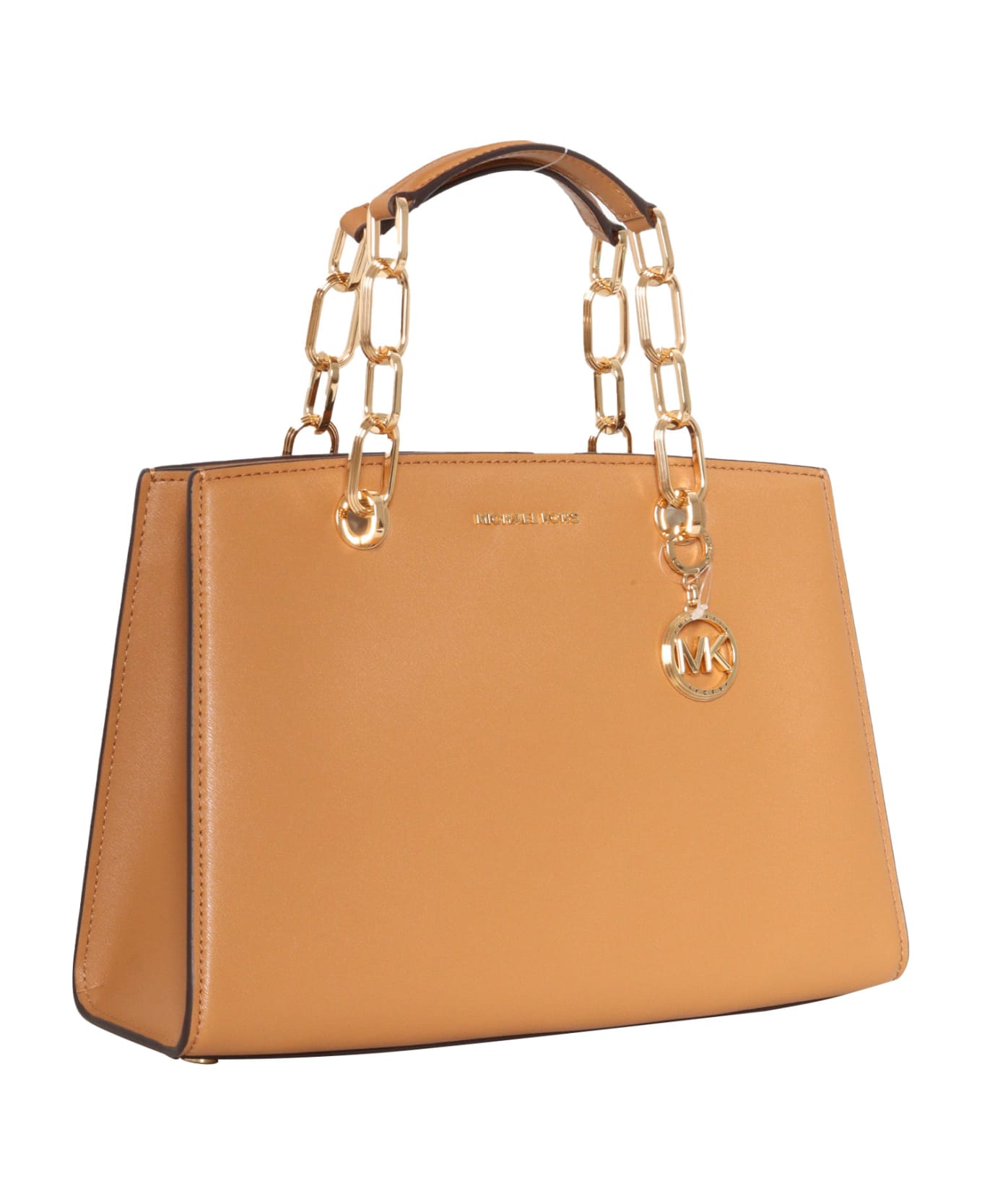 Michael Kors Tan-colored Leather Bag - BEIGE
