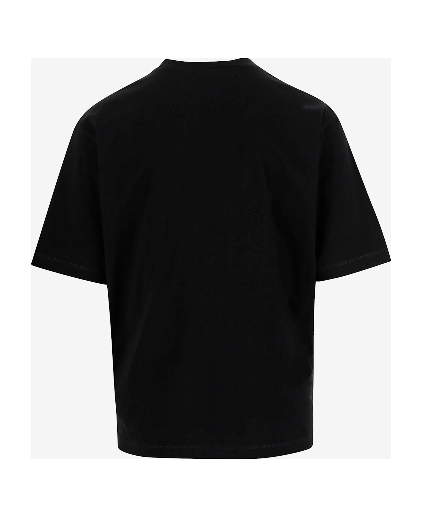 Dsquared2 Cotton T-shirt With Logo - BLACK