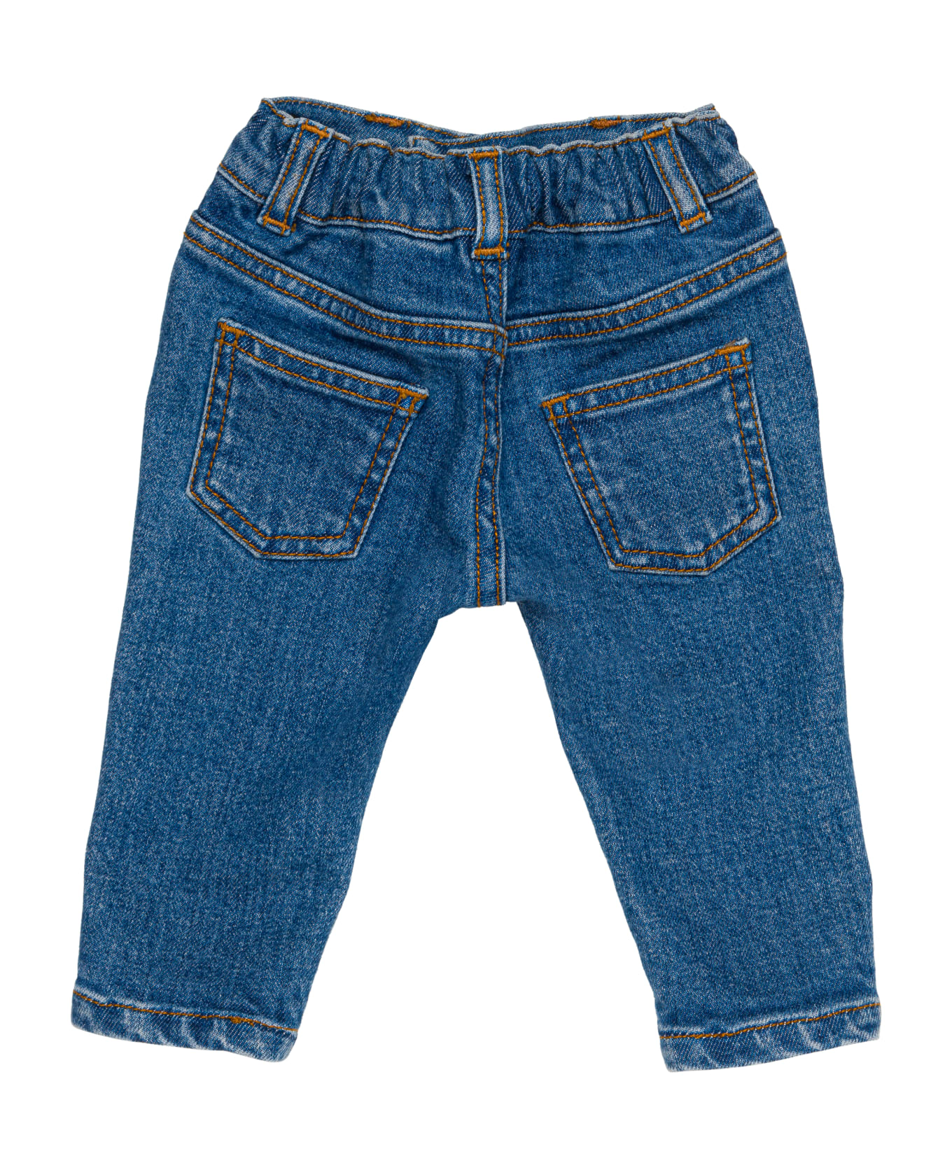 Balmain Jeans Con Logo - Blue ボトムス