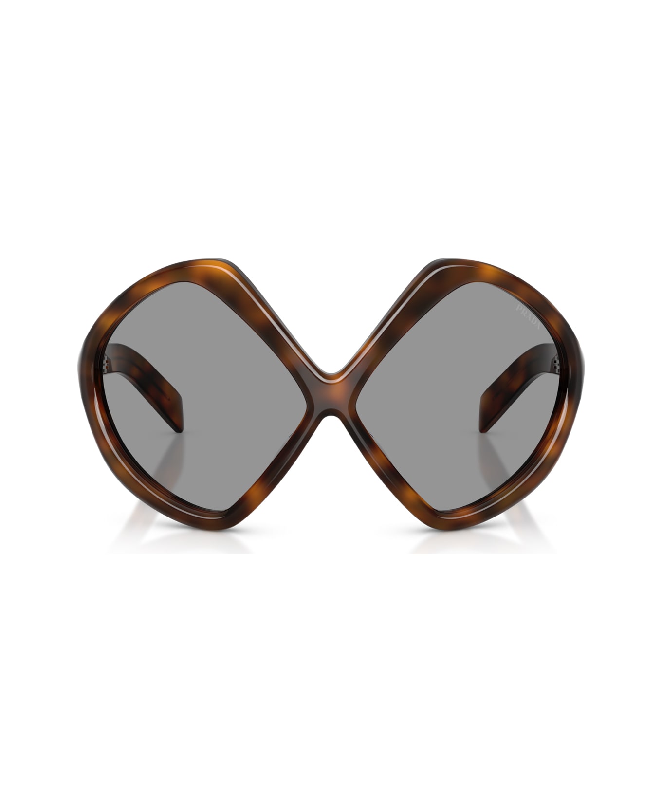 Prada Eyewear Prada Pr B21s Runway 20d50q Juniper Tartarugato Sunglasses - Havana