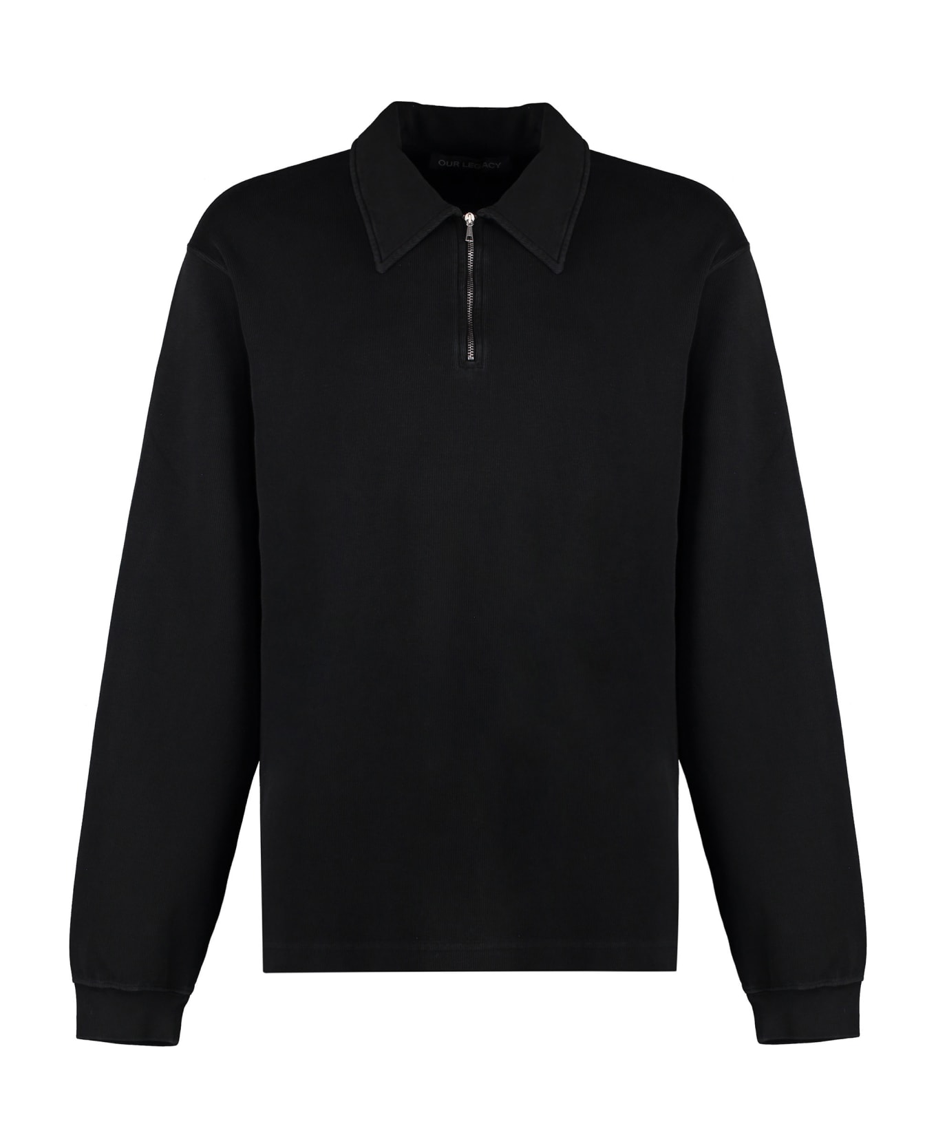 Our Legacy Cotton Sweatshirt - black