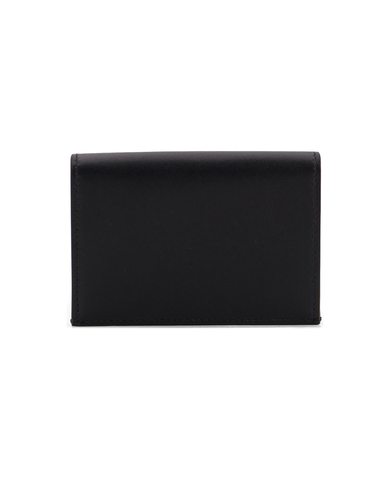 Jil Sander Leather Card Holder - Black