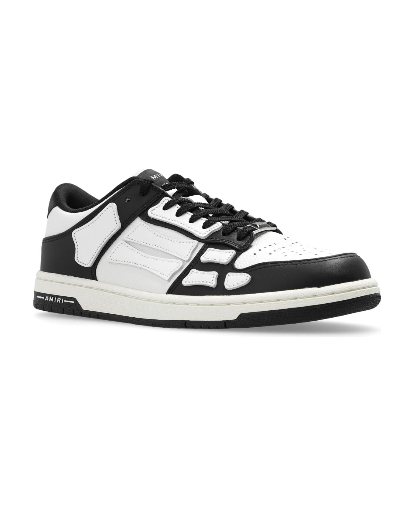 AMIRI 'skel Top Low' Sneakers - BLACK