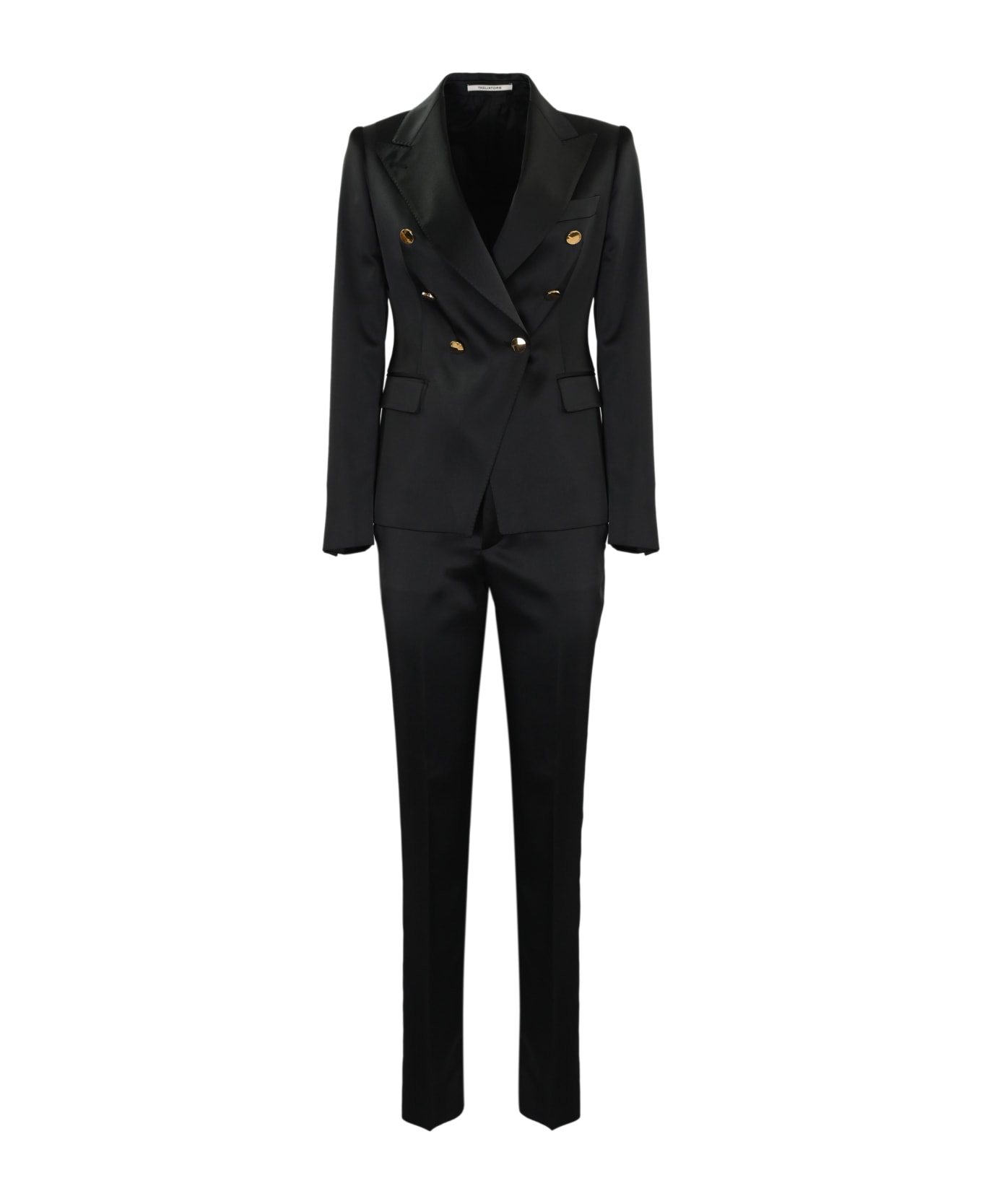 Tagliatore Alicya Tuxedo Effect Suit - Nero