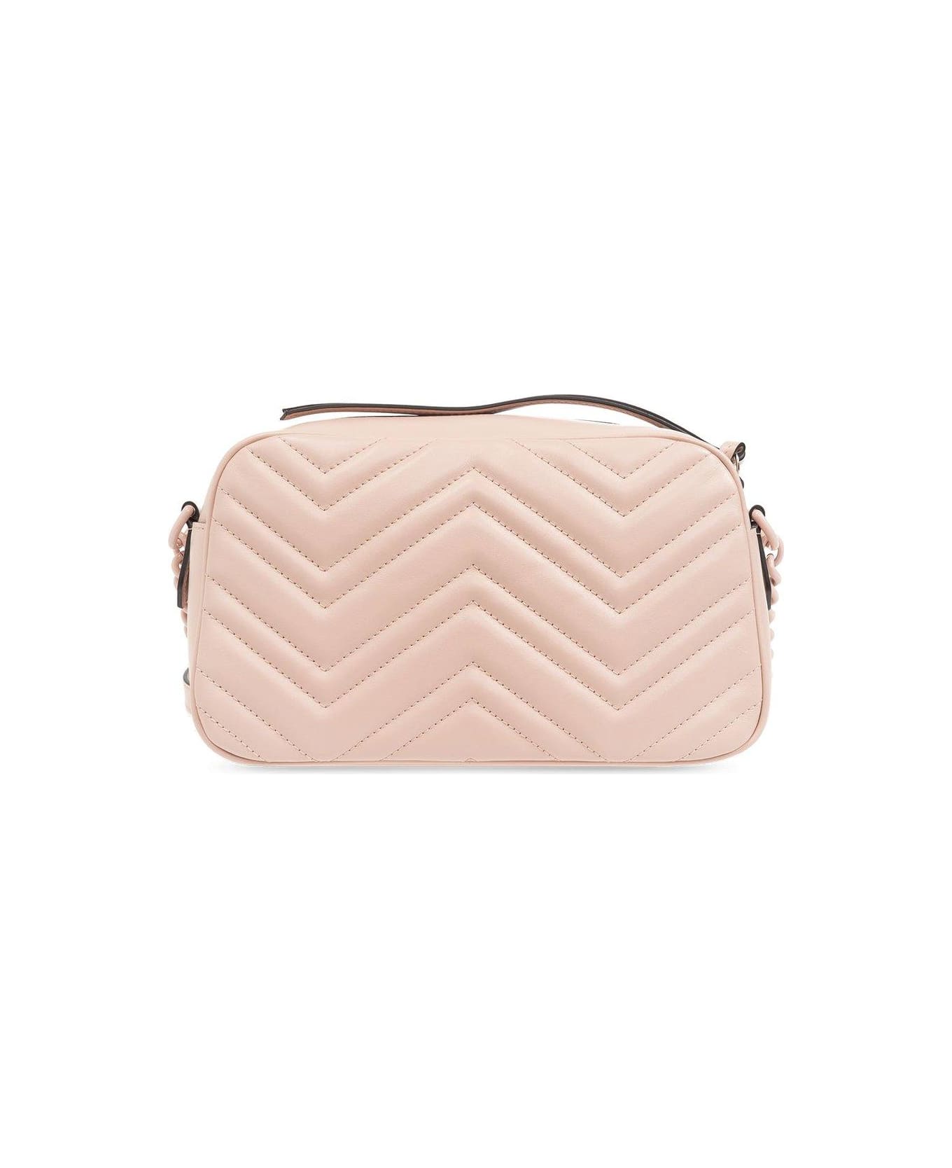 Gucci Gg Marmont Matelass Mall Shoulder Bag - Perfect Pink