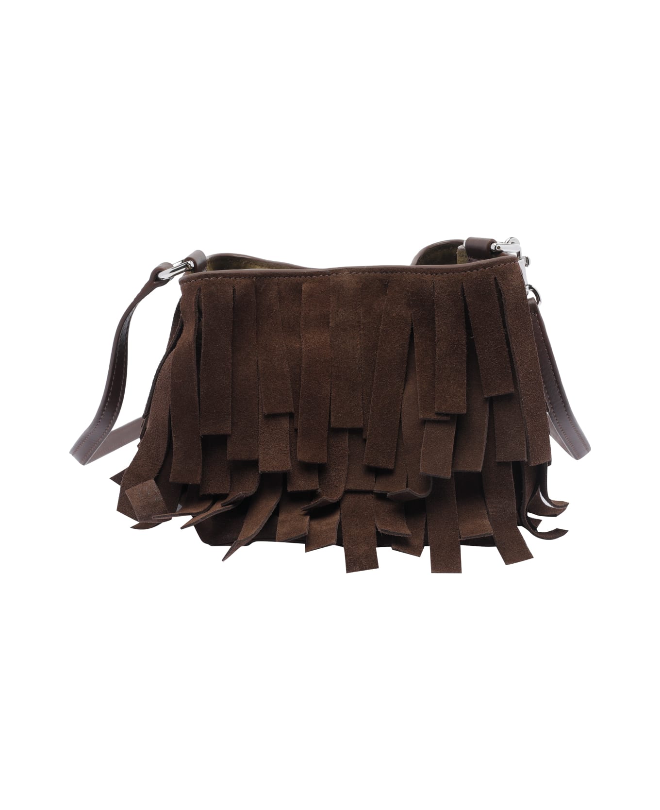 Hogan Mini Hocket Bucket Bag - Brown