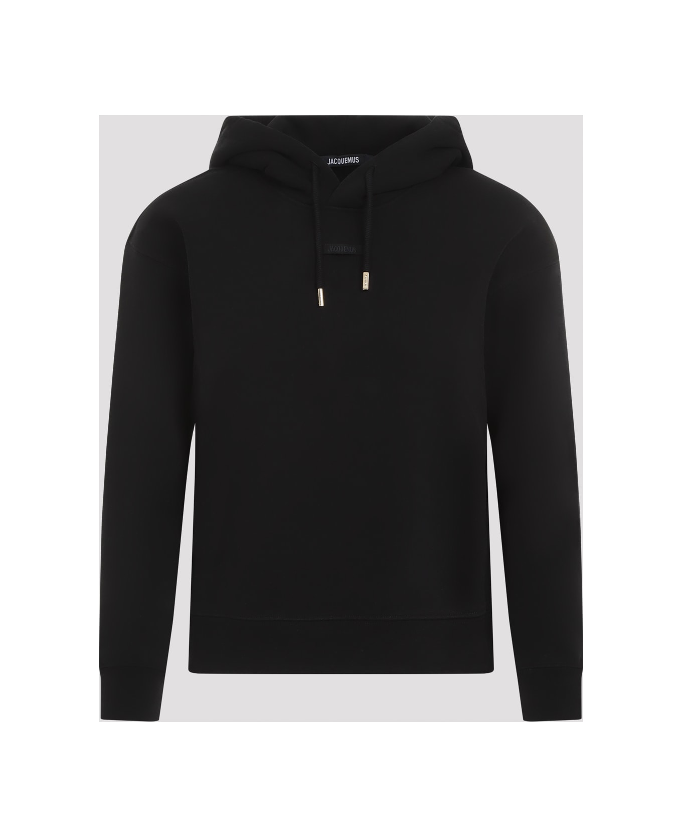 Jacquemus Le Hoodie Gros Grain - Black
