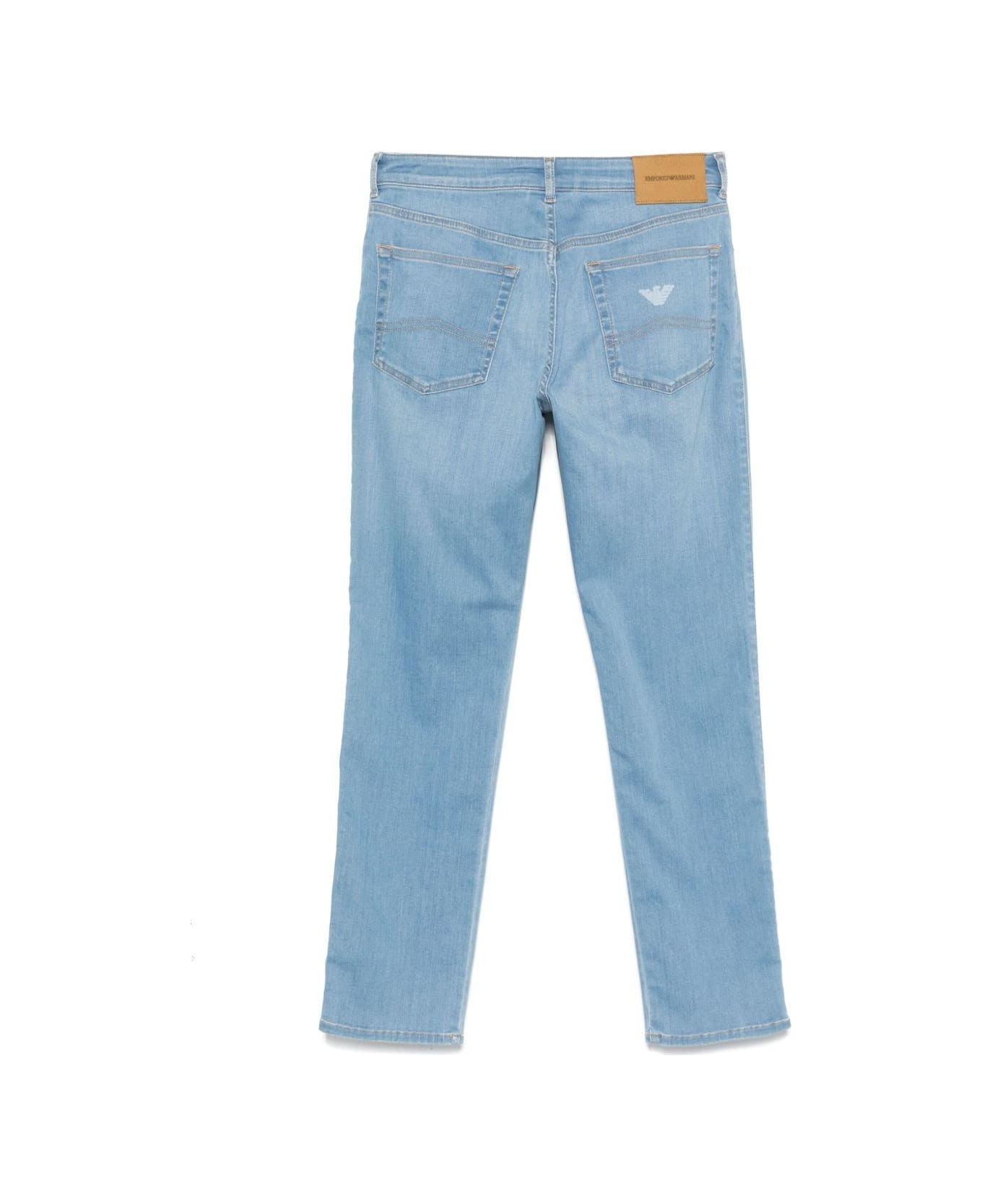 Emporio Armani Jeans Light Wash - Clear Blue
