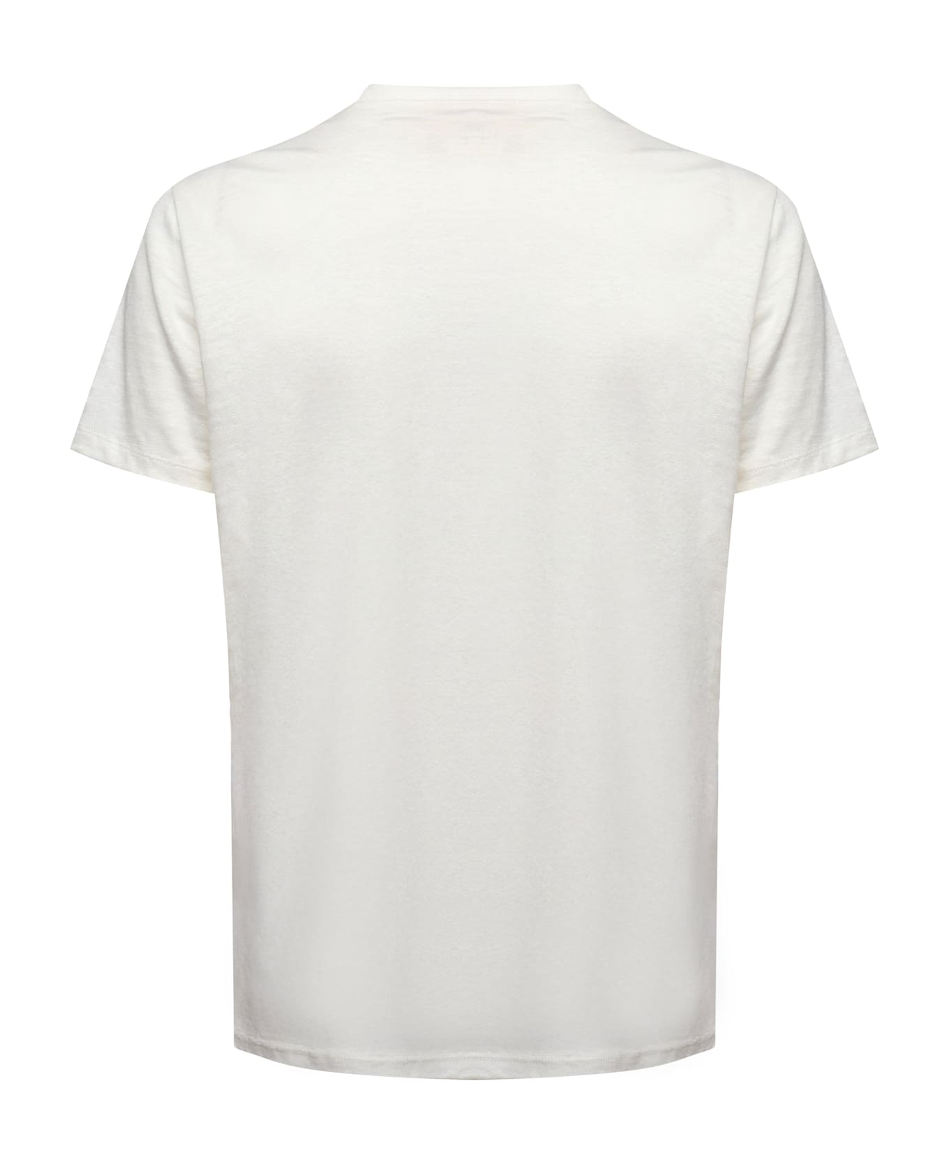 MC2 Saint Barth Ecstasea T-shirt In Linen - White