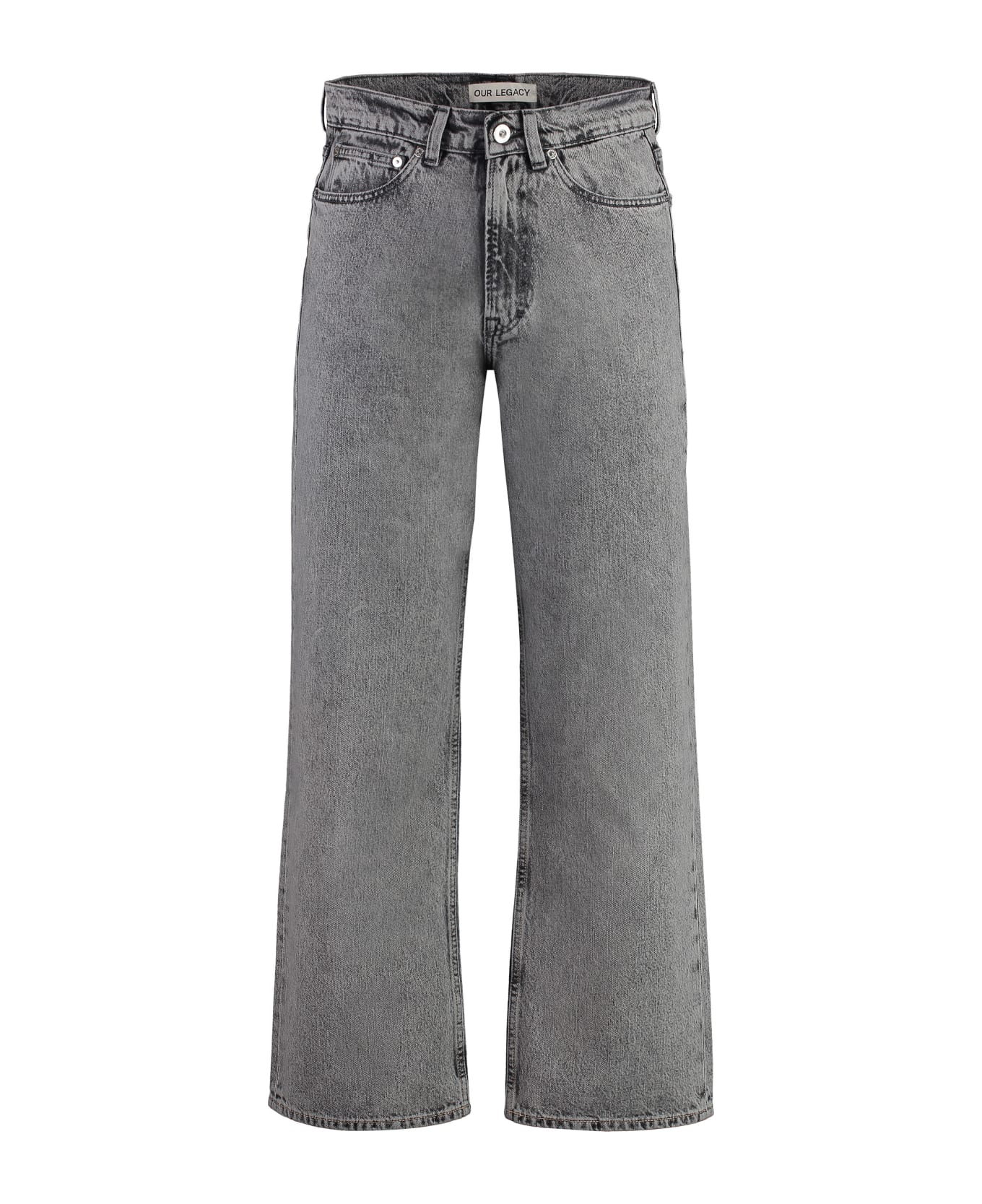 Our Legacy 5-pocket Straight-leg Jeans - grey