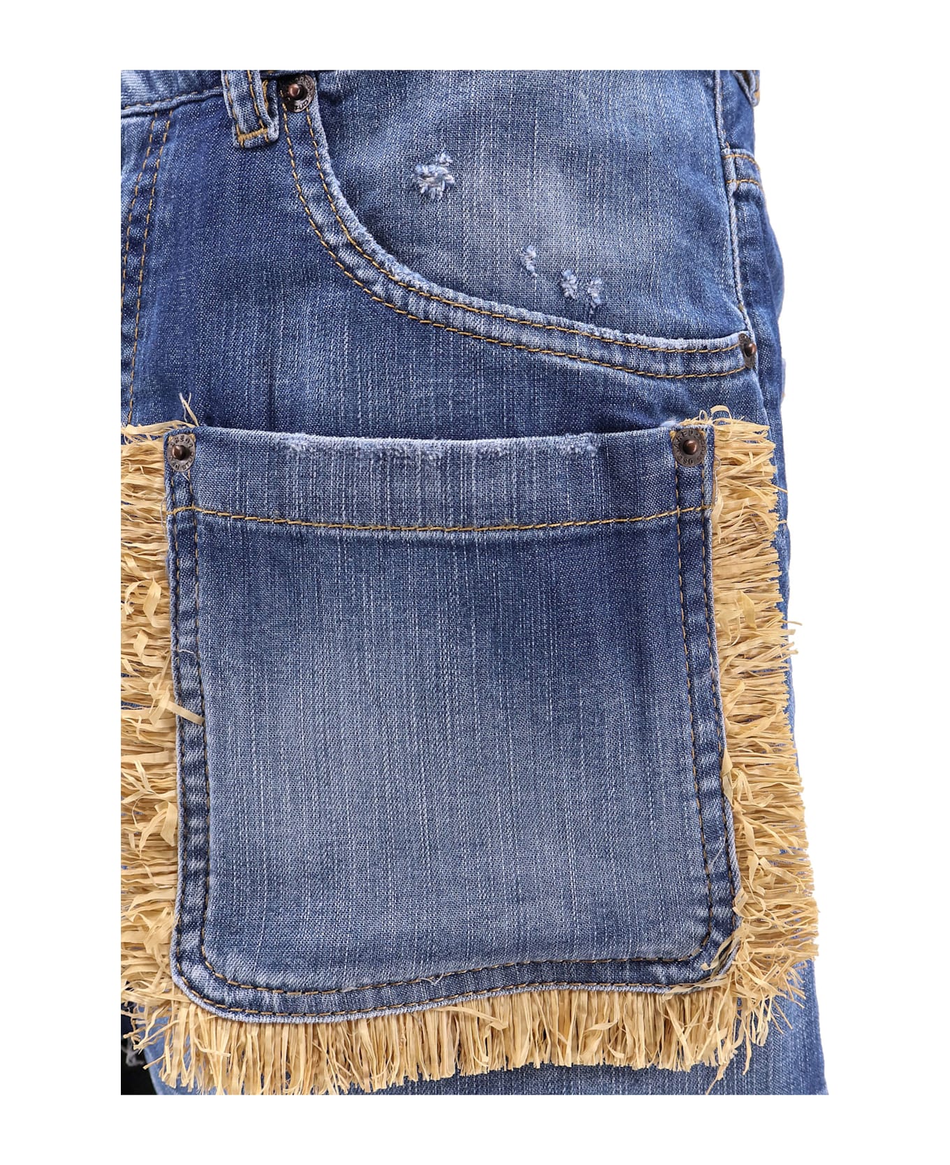 Dsquared2 Summer Lovers Denim Shorts - Blue ショートパンツ