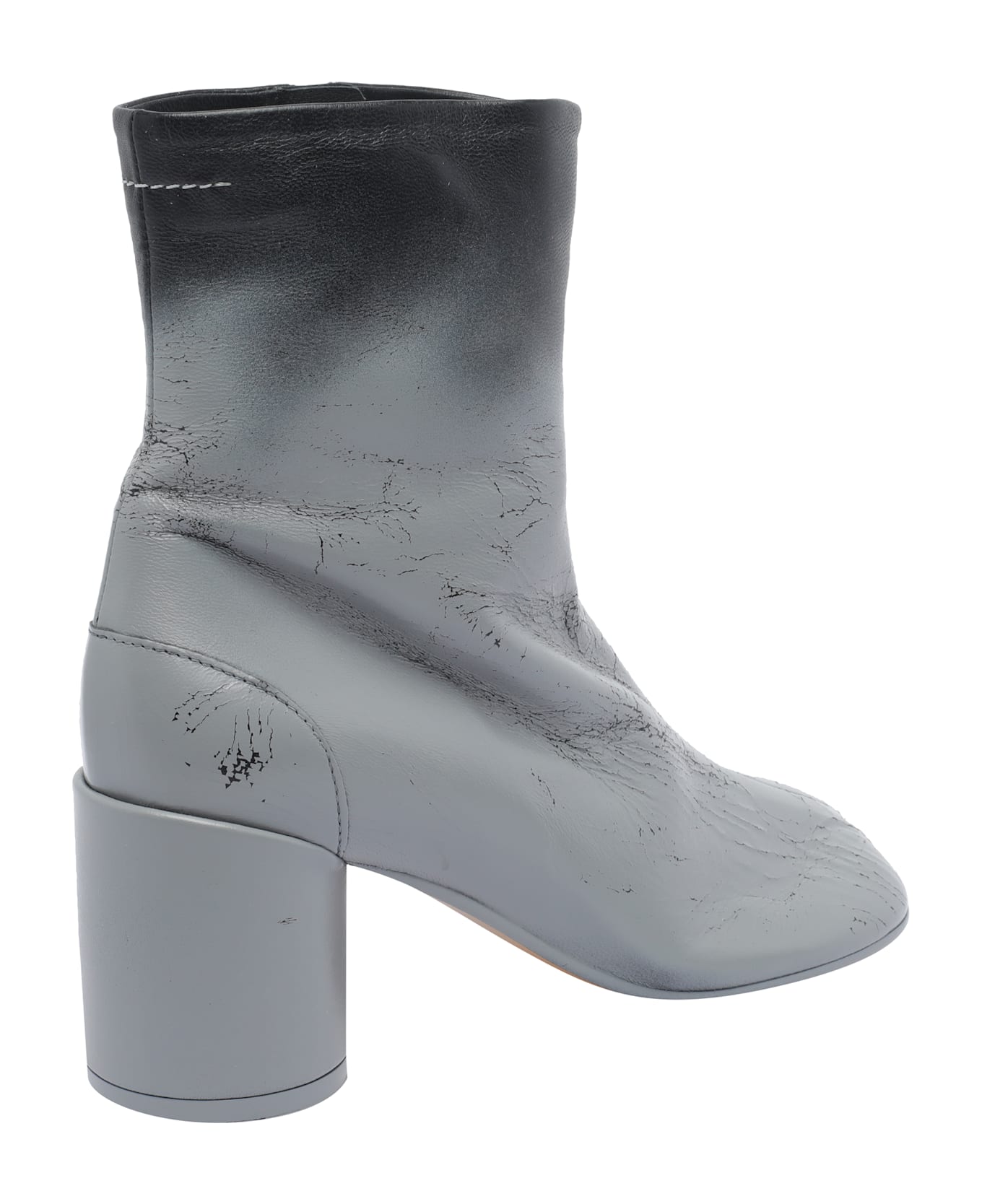 MM6 Maison Margiela Tabi Booties - Grey