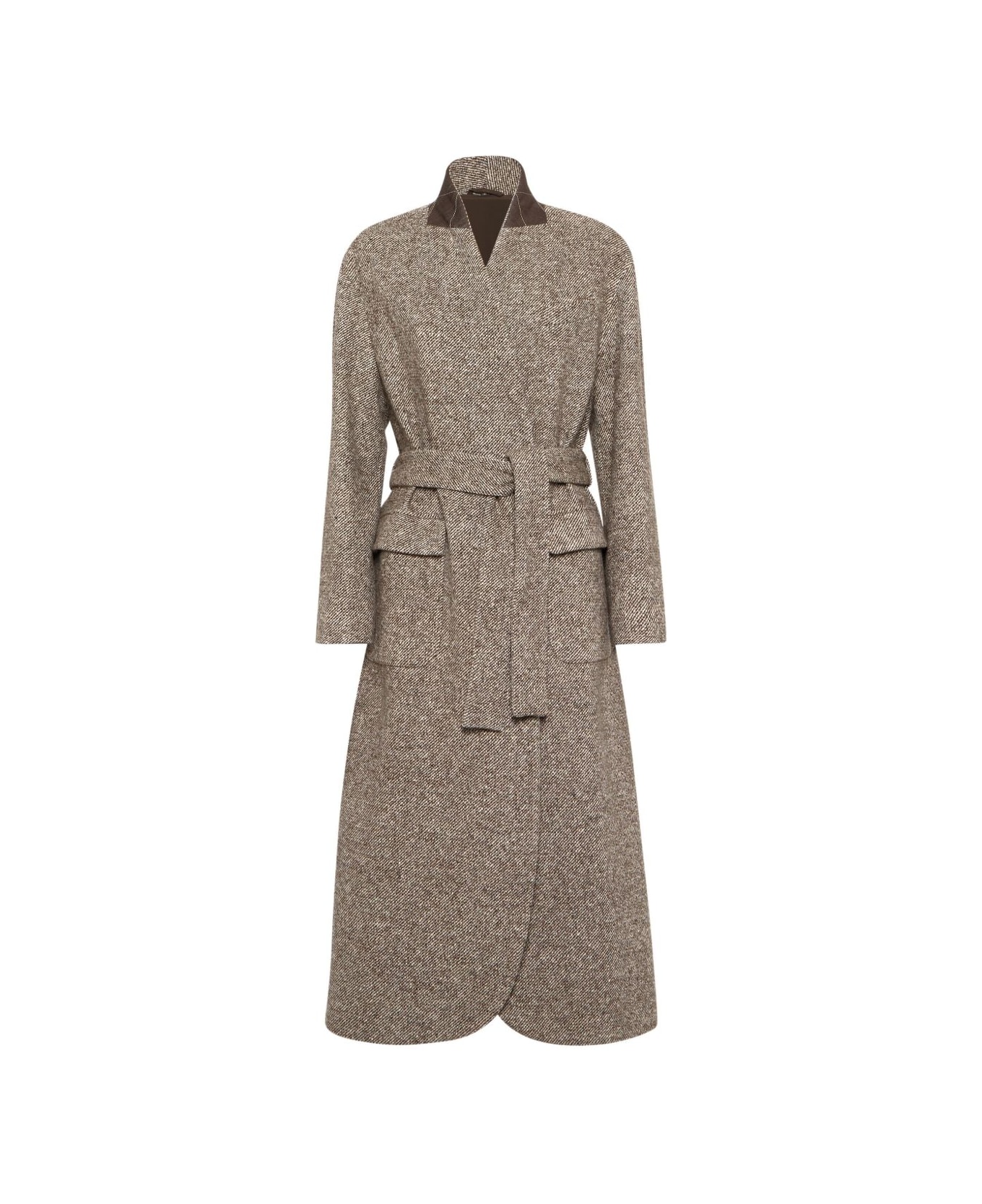 Brunello Cucinelli Brown Coat - Brown