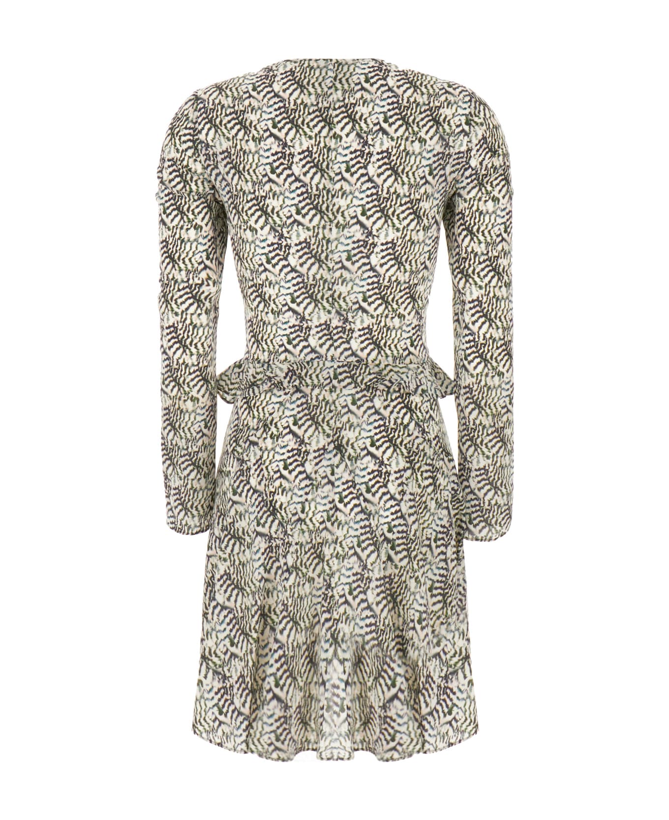 Isabel Marant Printed Stretch Silk Dress - 23EC