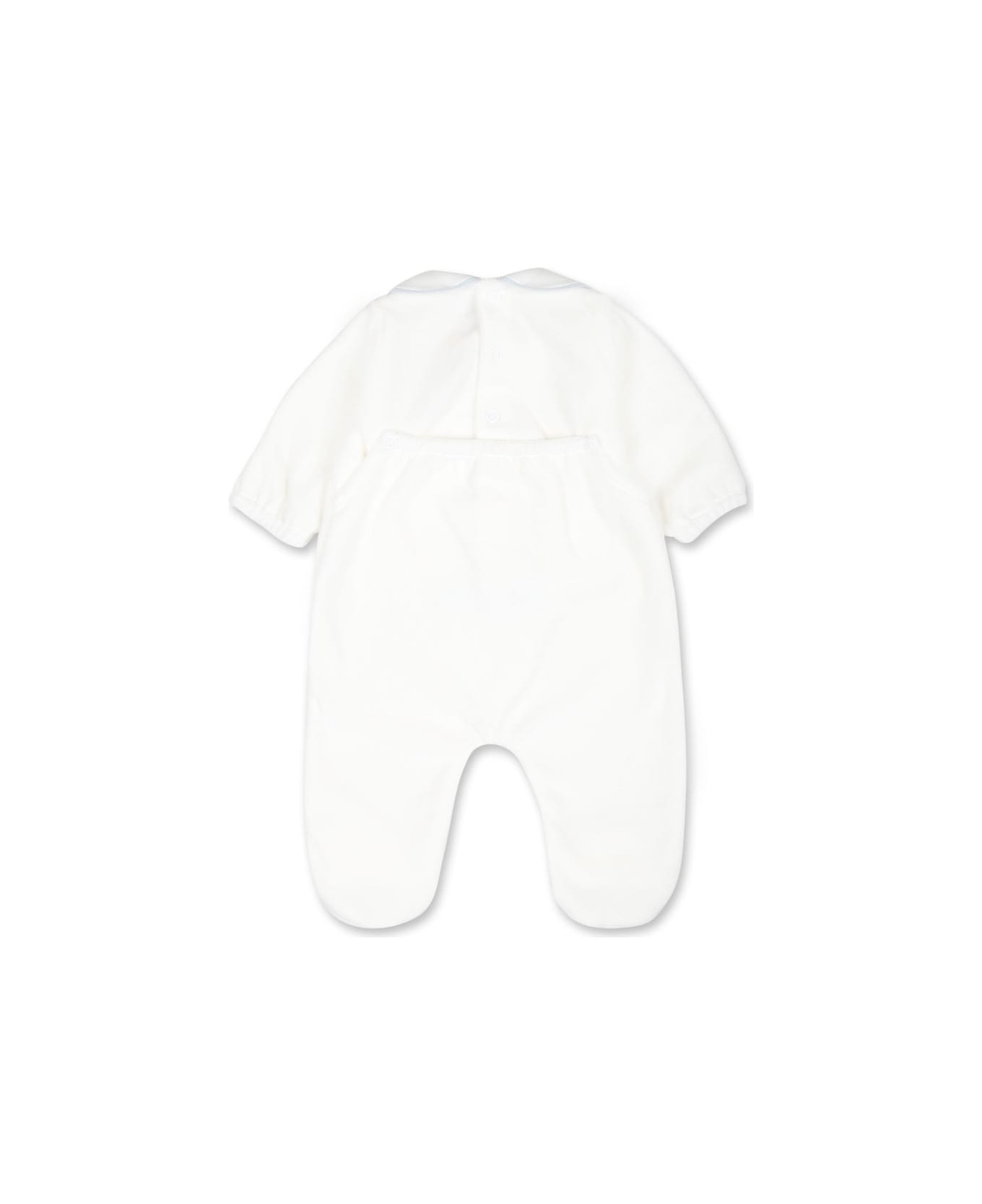 Little Bear White Babygrow For Baby Boy With Mum Writing - White