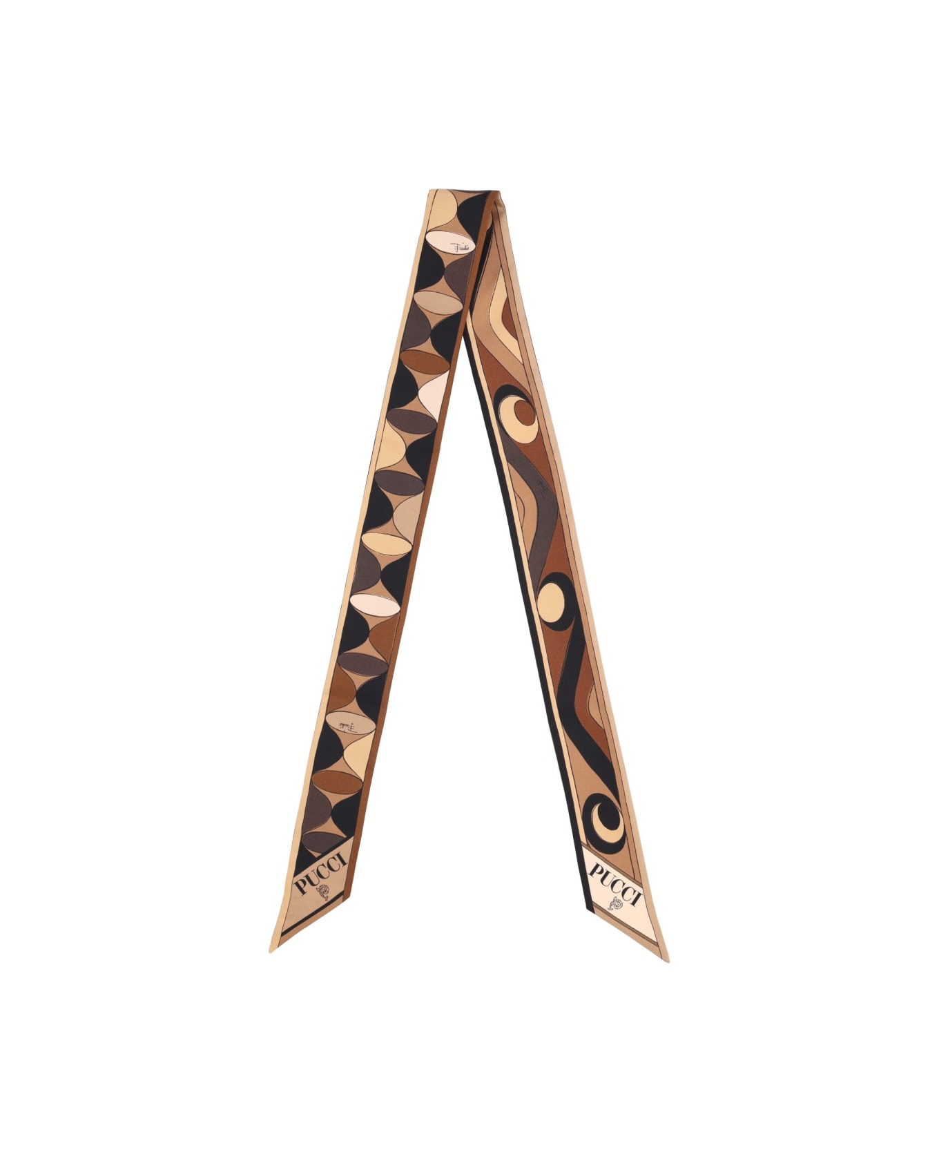 Pucci Silk Scarf - GOLD