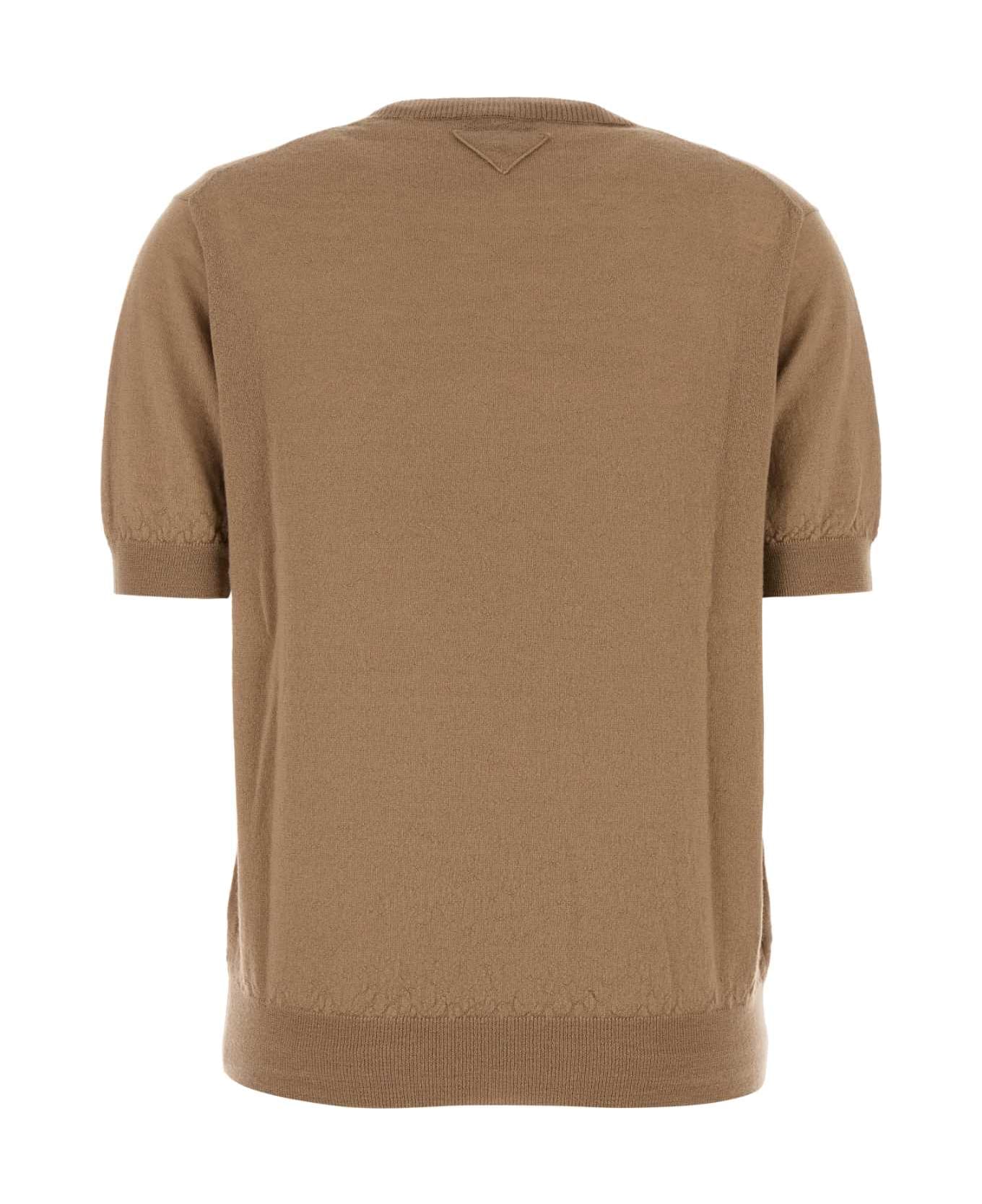Prada Camel Cashmere Sweater - CAMMELLO