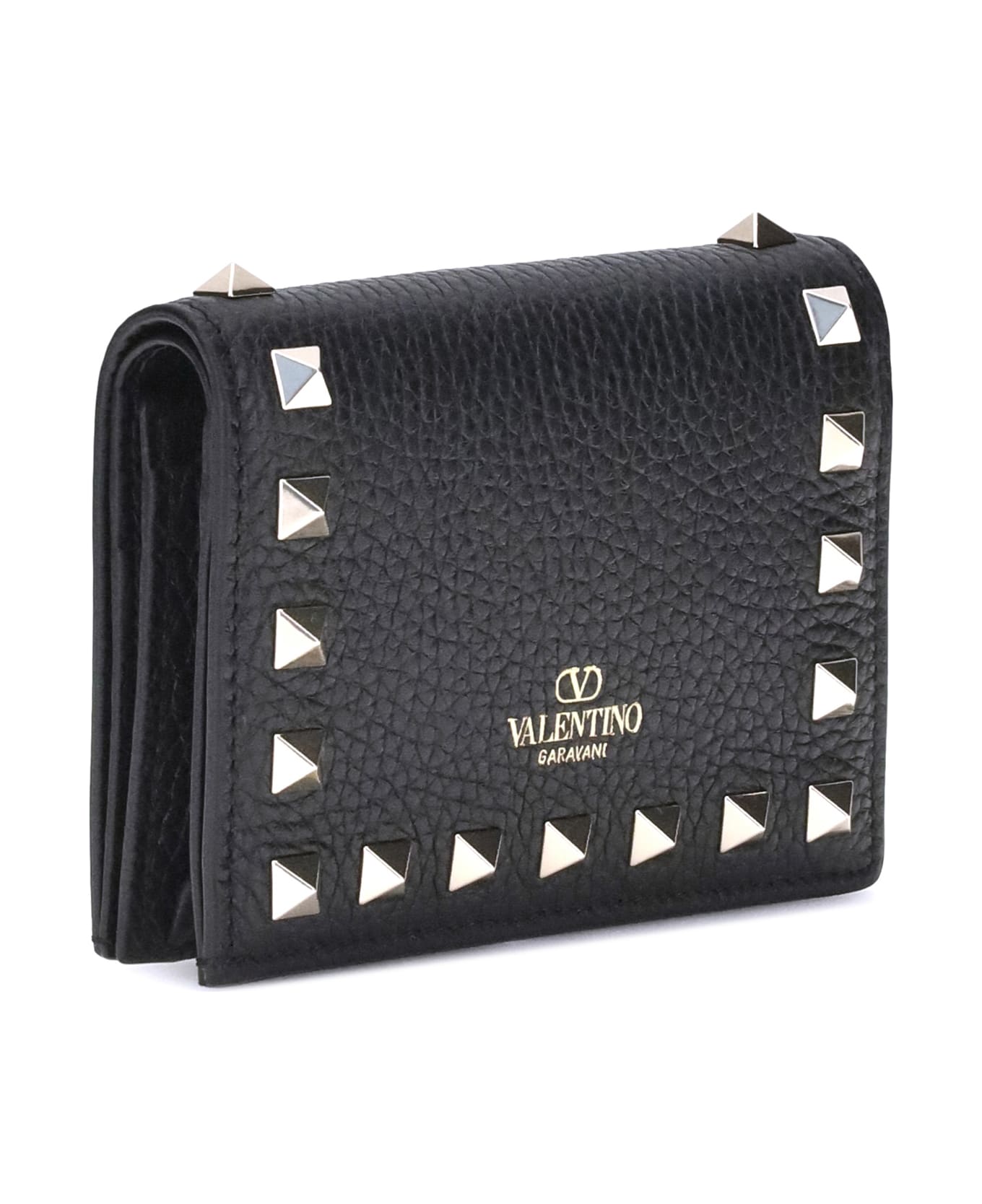 Valentino Garavani Rockstud Leather Wallet