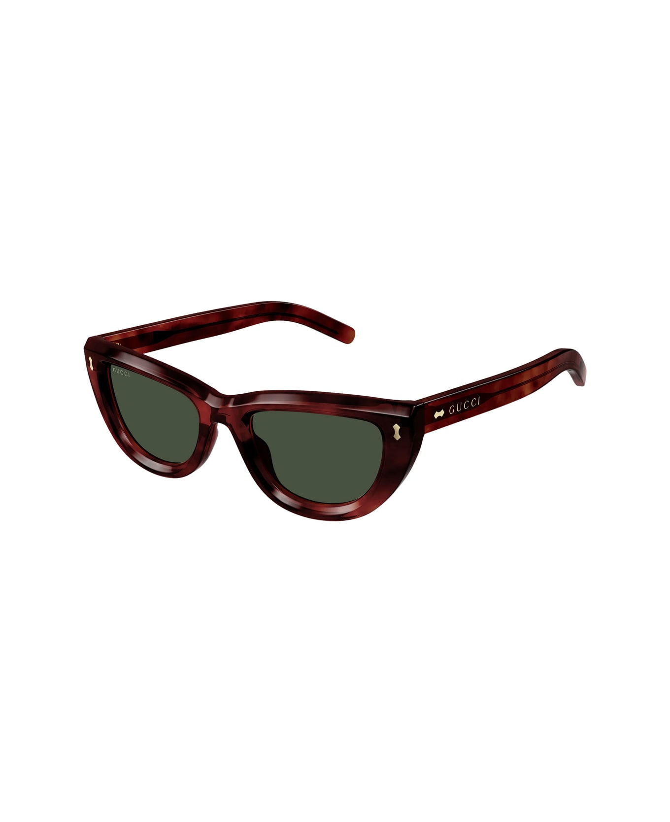 Gucci Eyewear Gucci Gg1521s Linea Rivets 002 Sunglasses - Marrone