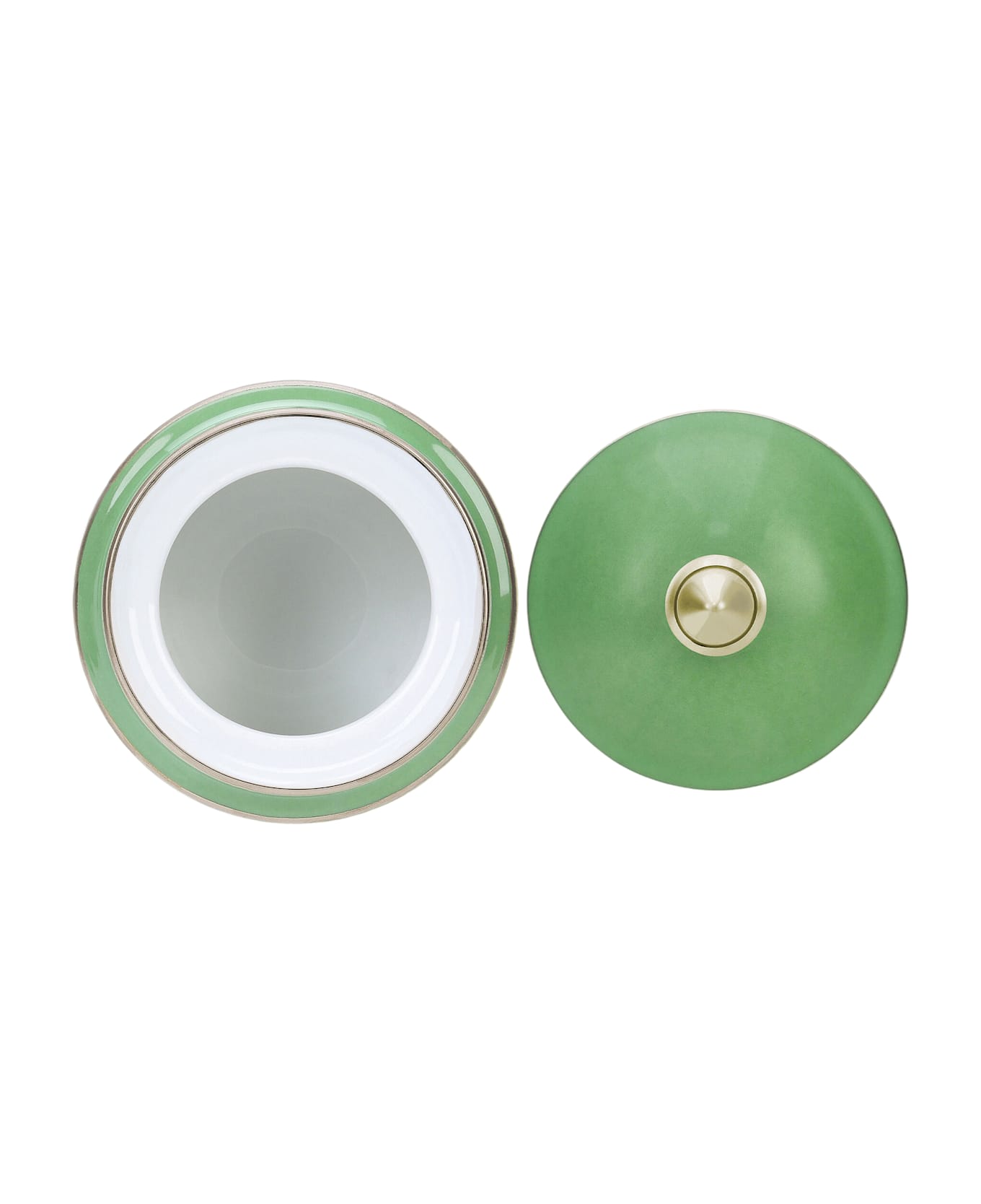 Dolce & Gabbana Sugar Jar - Bianco e Verde