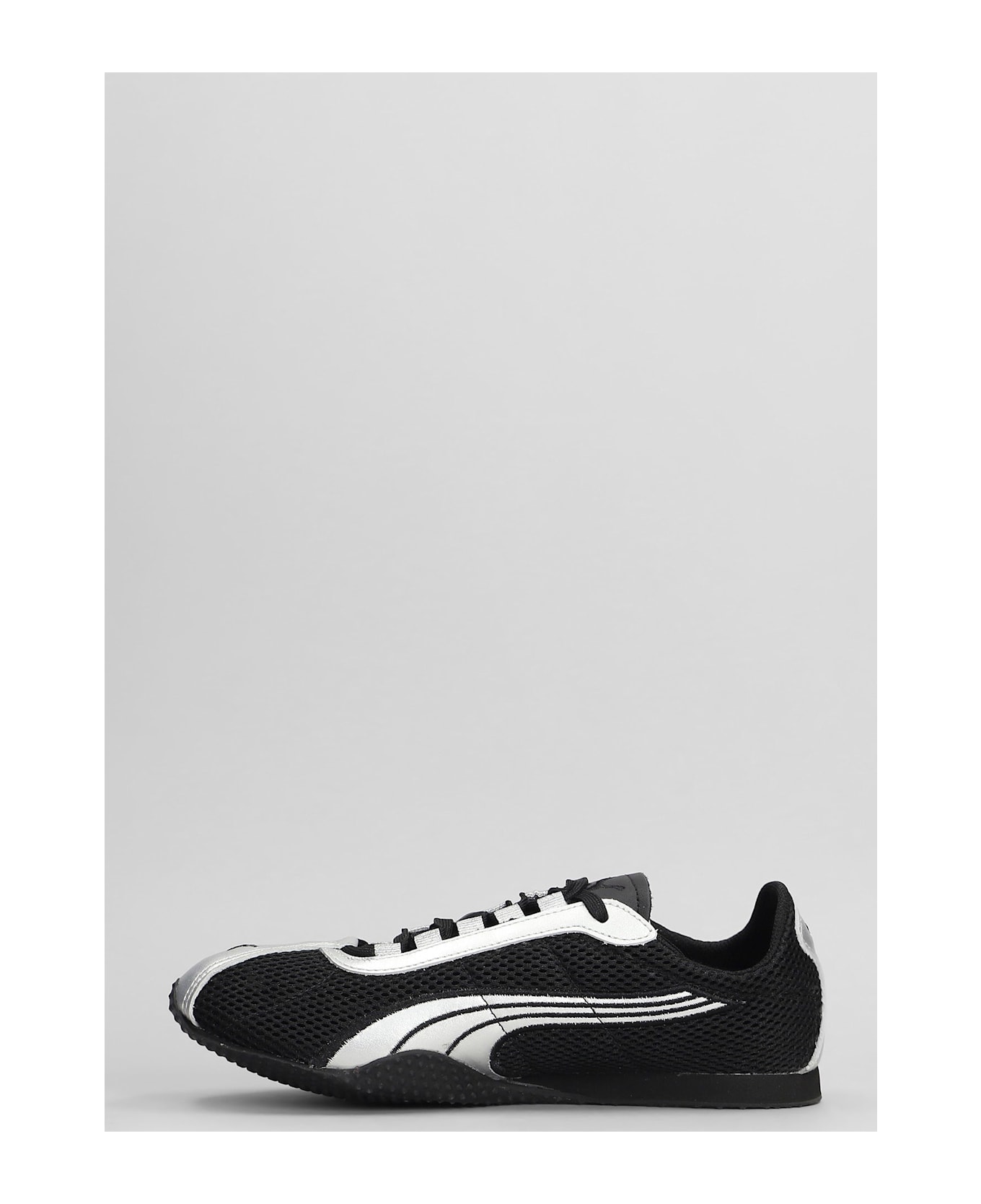 Puma H-street Og Sneakers In Black Leather And Fabric - black