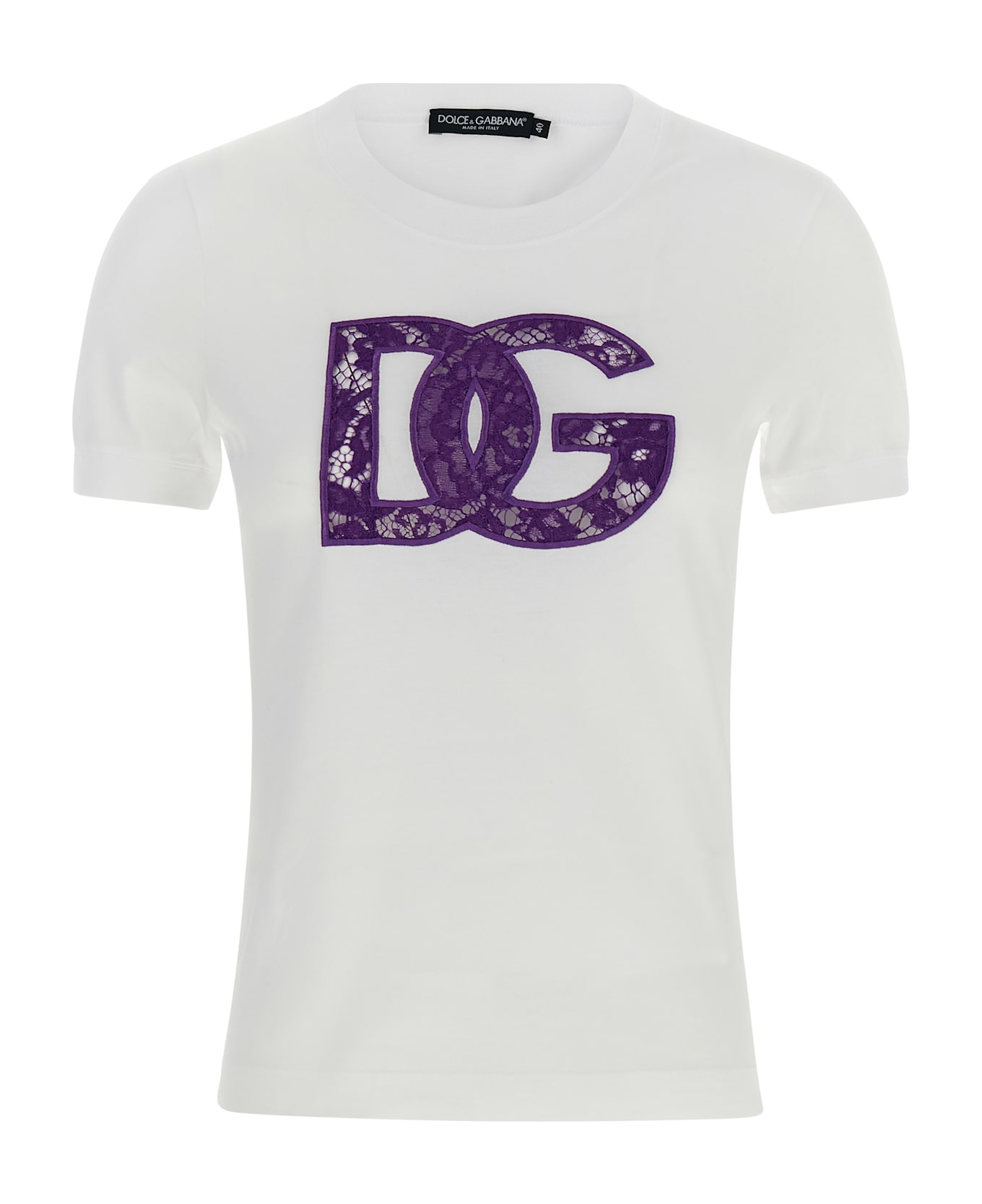 Dolce 
Gabbana Lace T-shirt - White