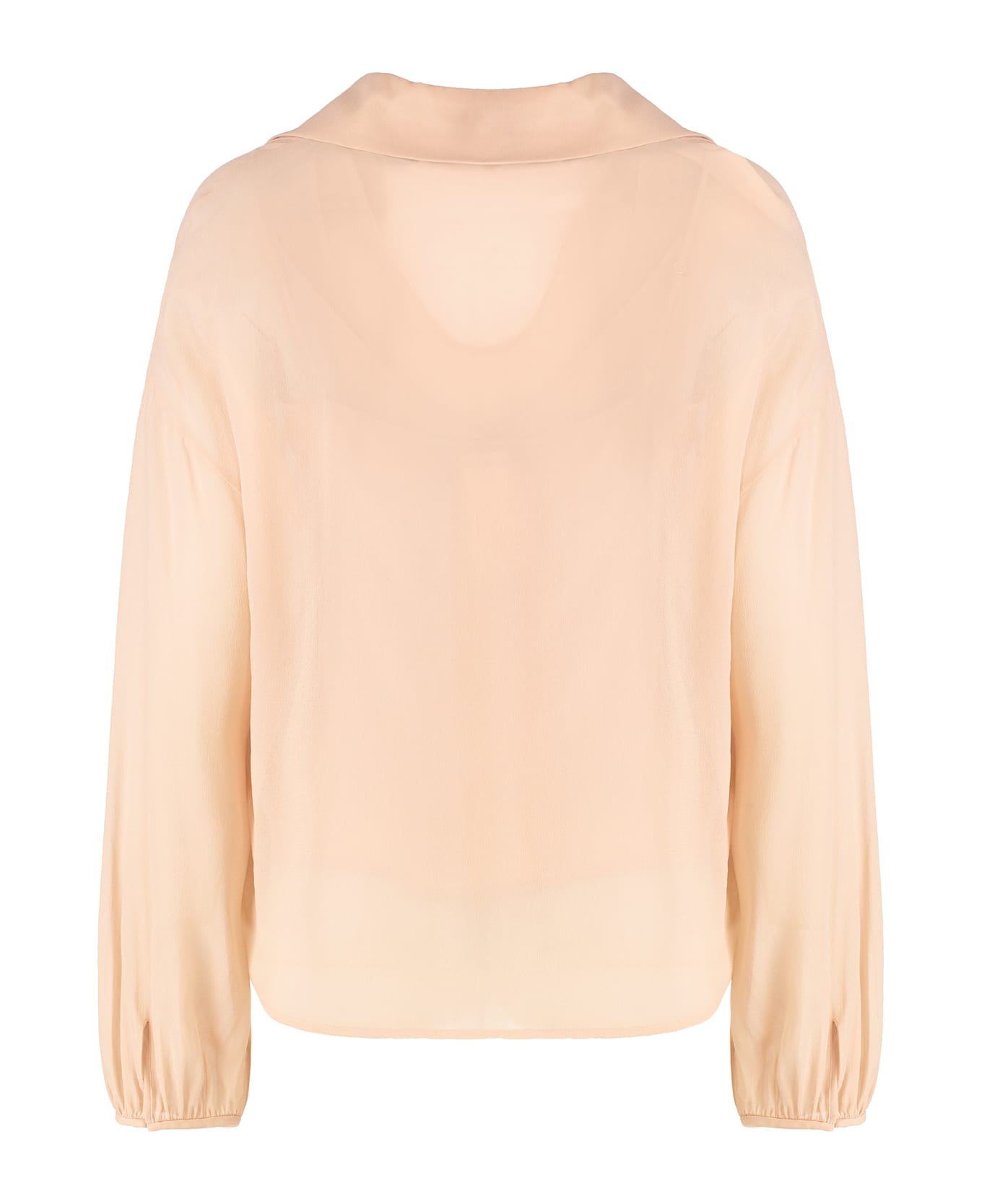 Max Mara Studio Valdai Crêpe Blouse - Pink