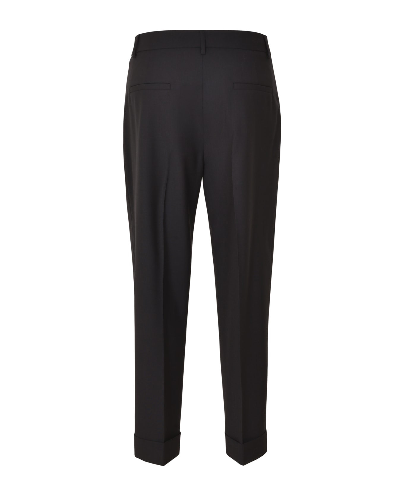 QL2 Wrap Fitted Trousers - Navy