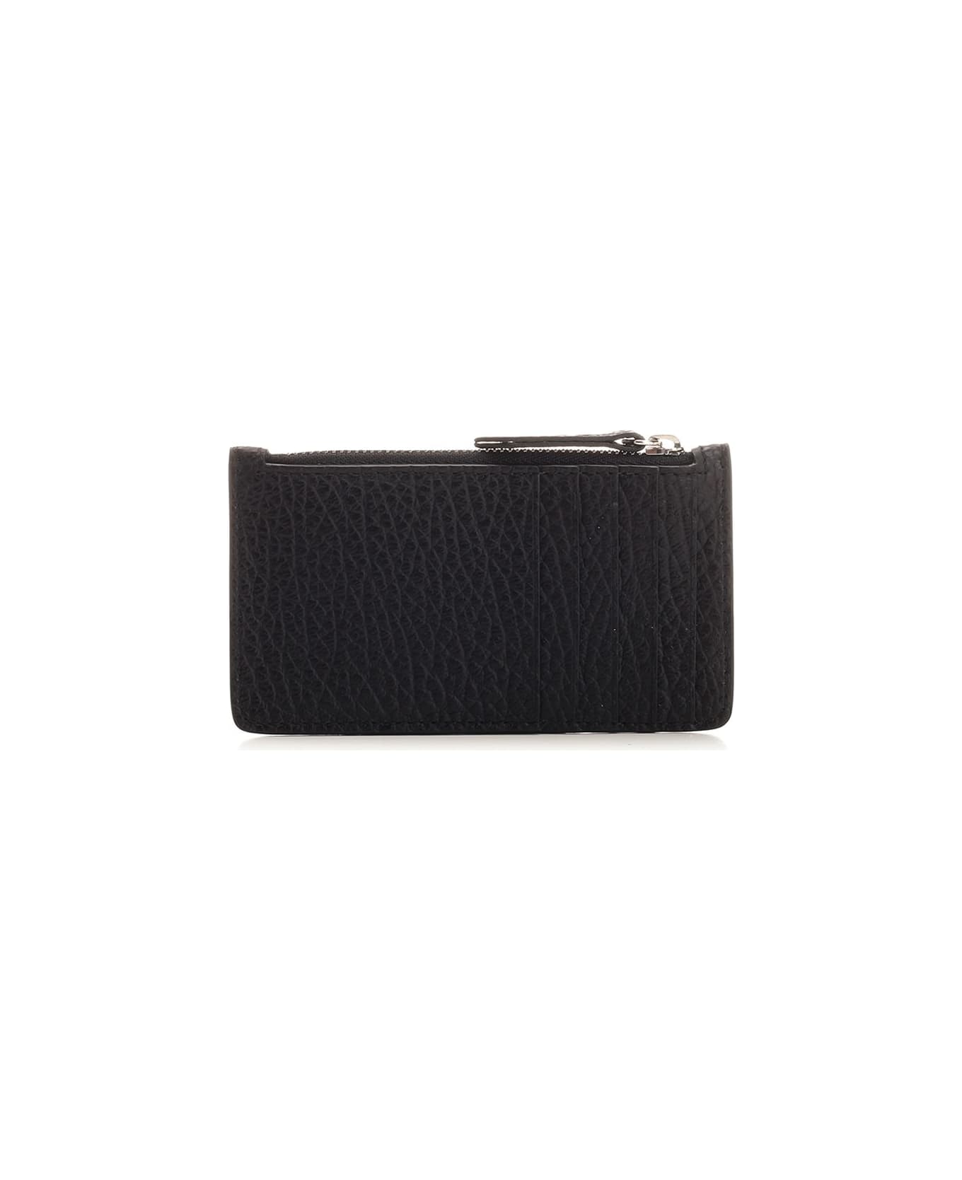 Maison Margiela "four Stitches" Card Holder - Black