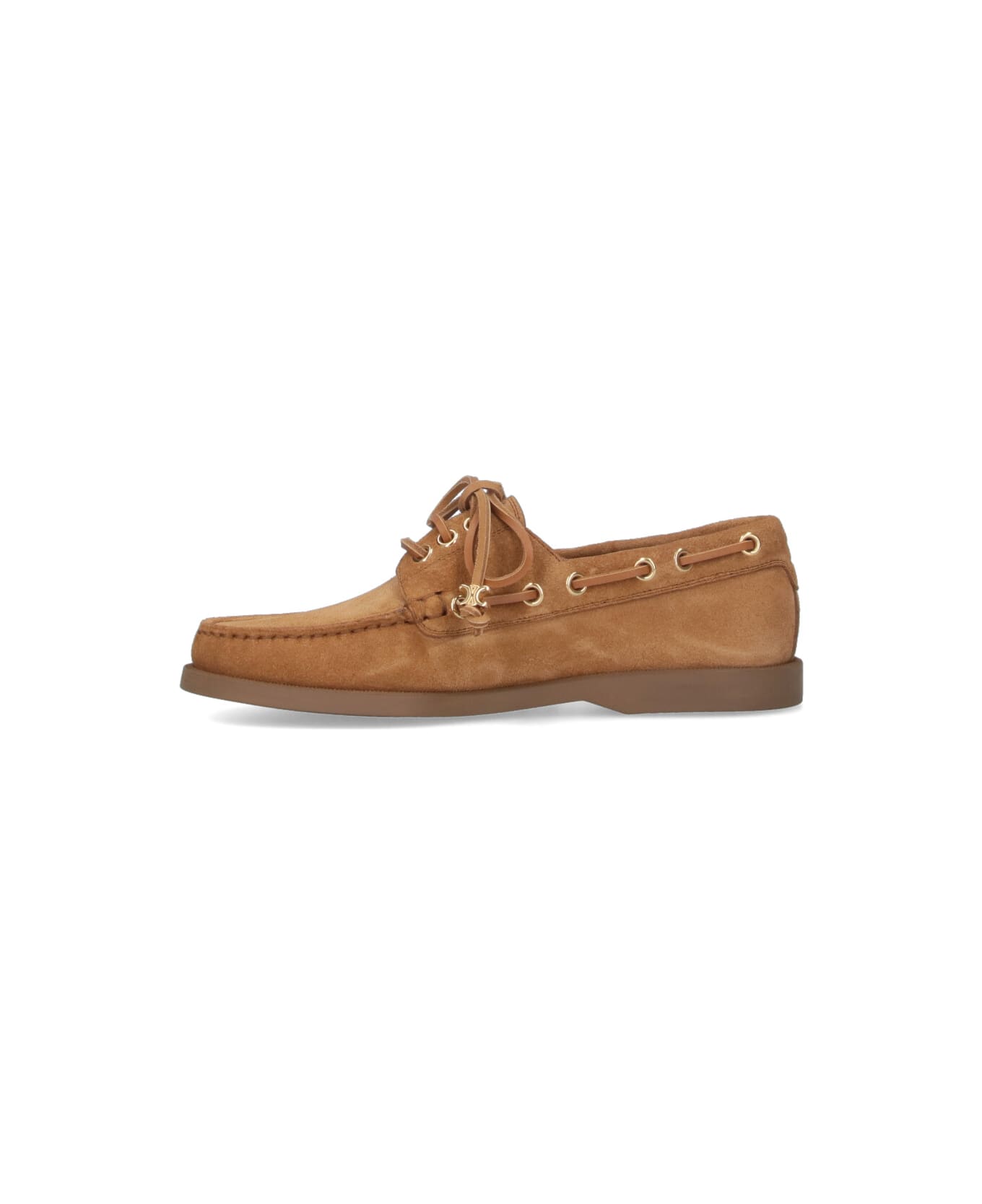 Celine 
bateau
 Loafers - Brown