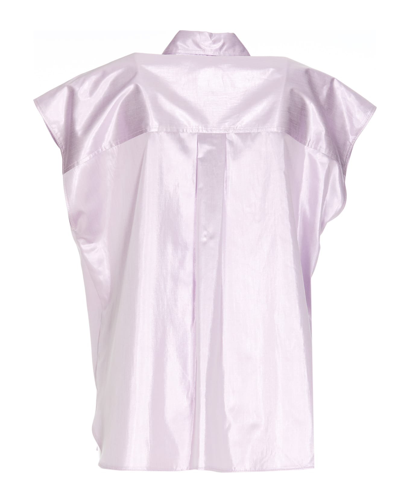 Pinko Cadmo Lamè Shirt - Purple シャツ