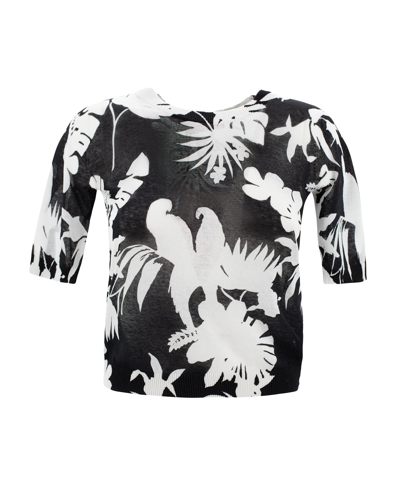 Max Mara Studio Jersey With Print - Fantasia