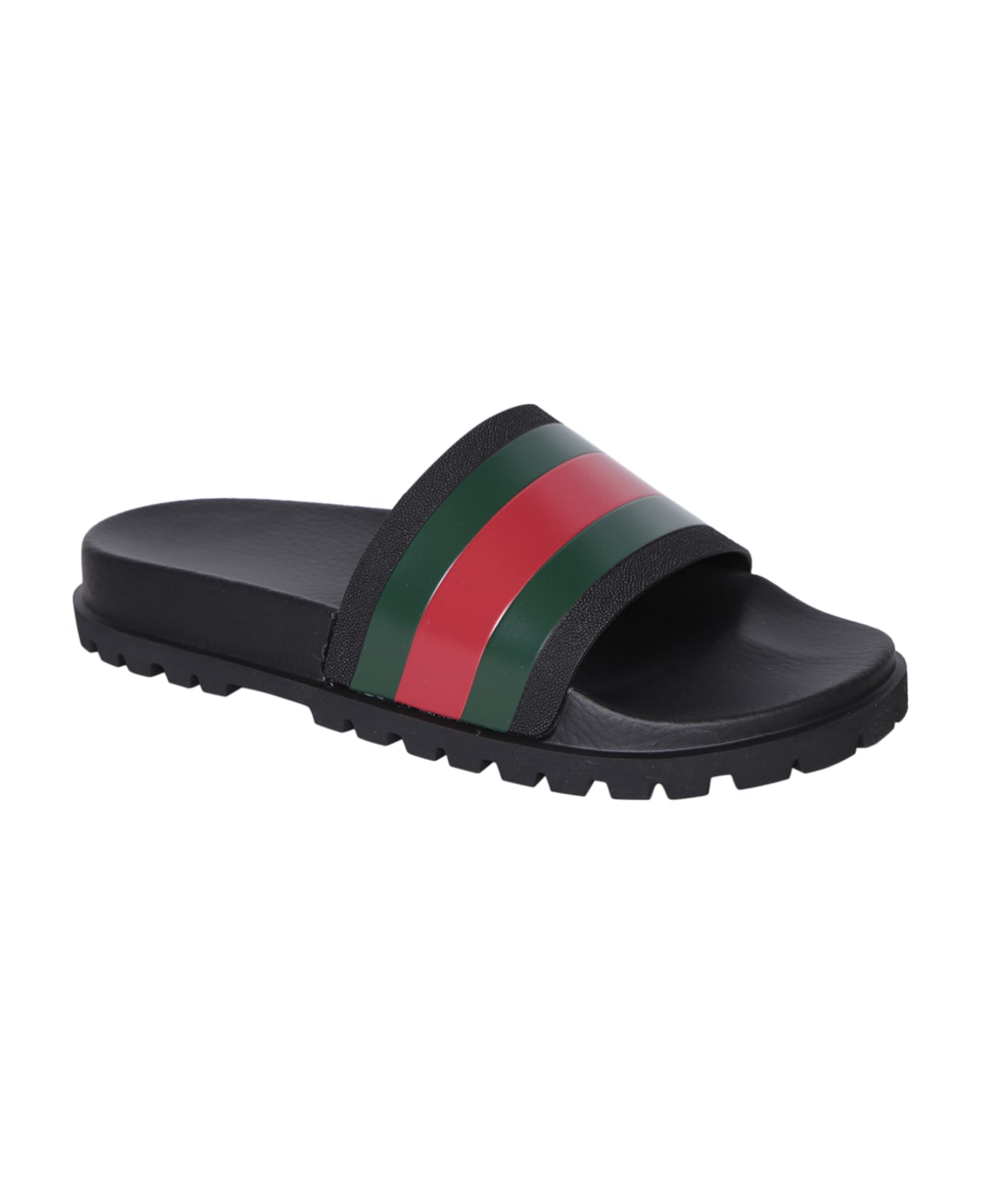 Gucci 
pursuit Track
 Slides - Black