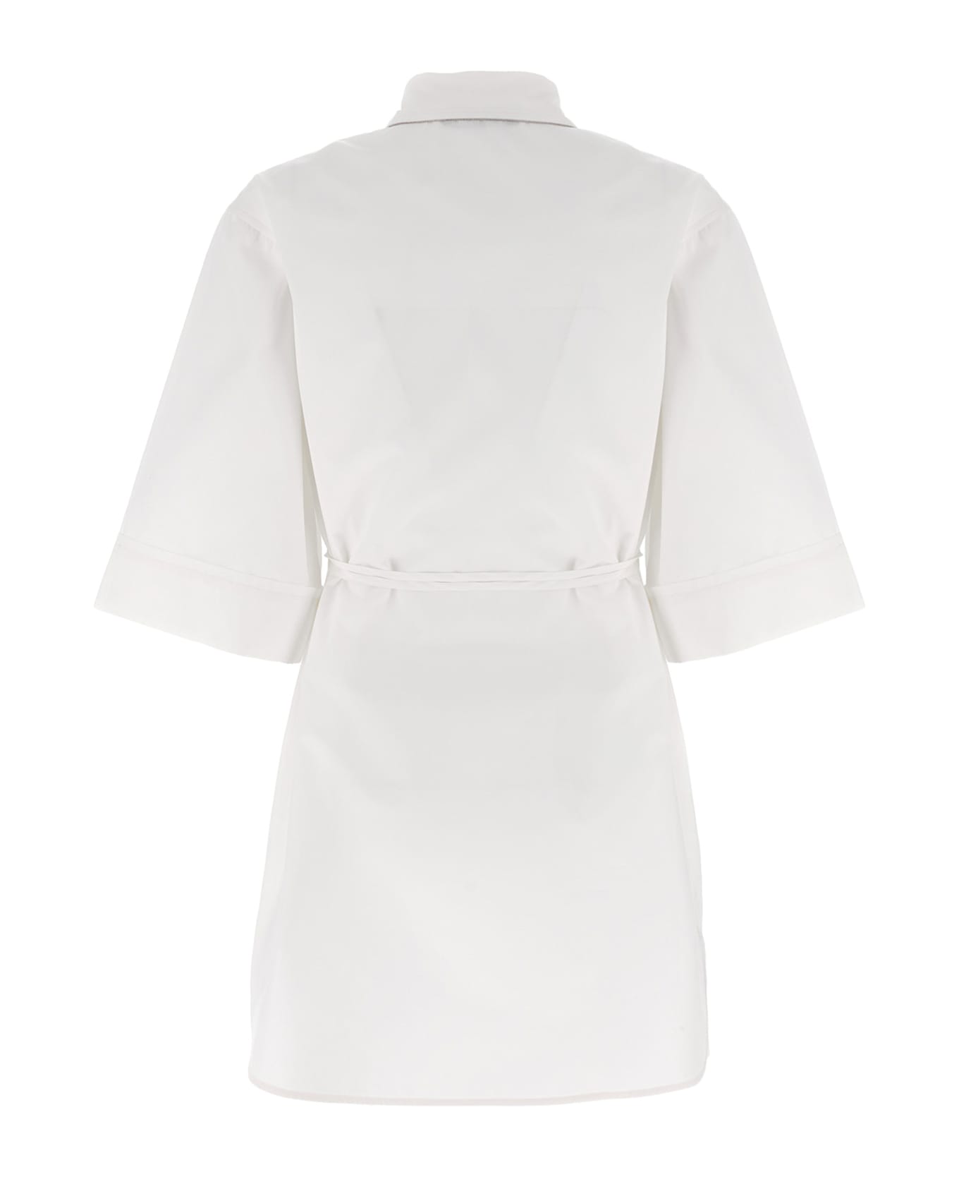 Fabiana Filippi Diamond Thread Tunic - White
