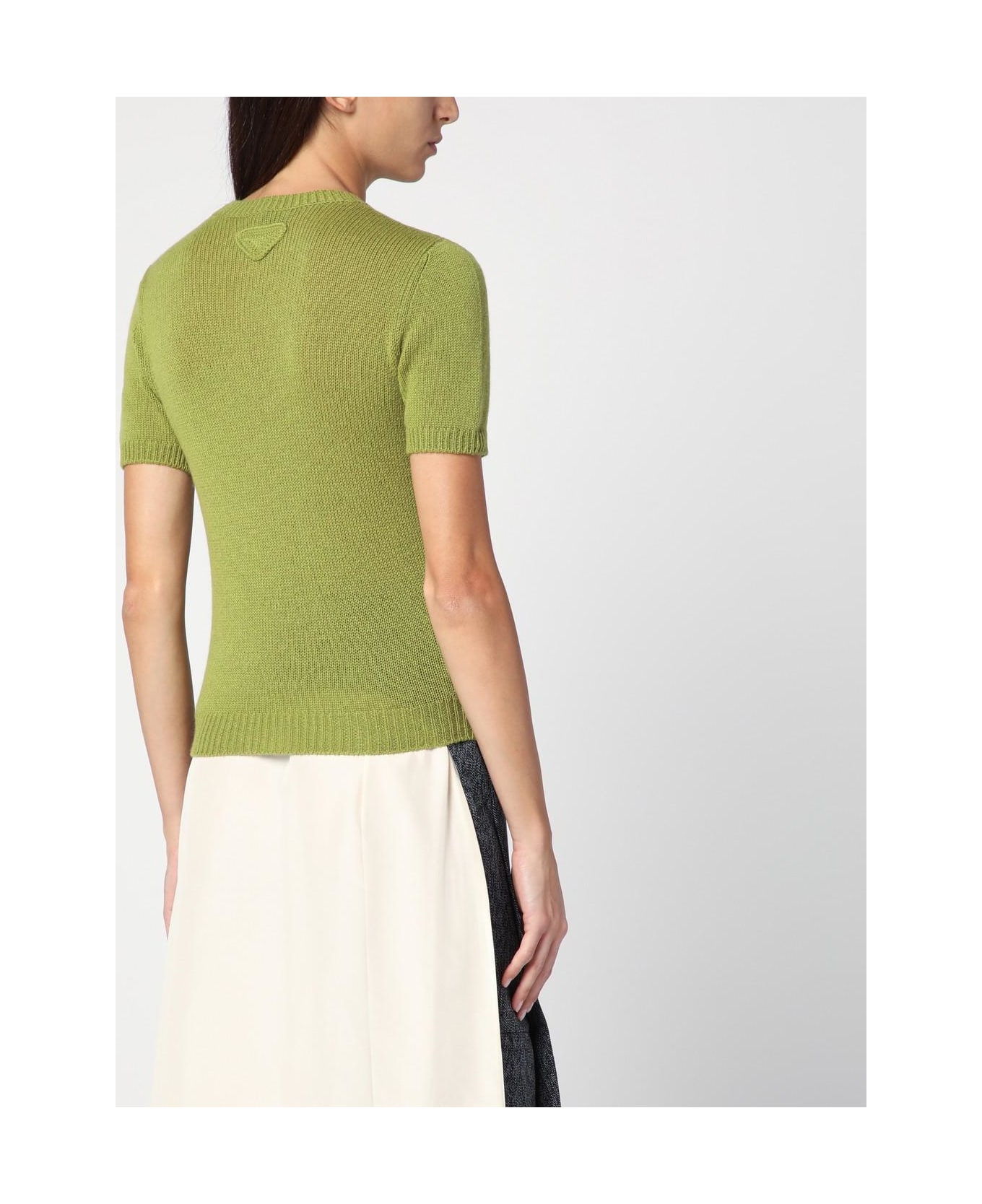 Prada Pistachio Green Cashmere Sweater - Pistacchio