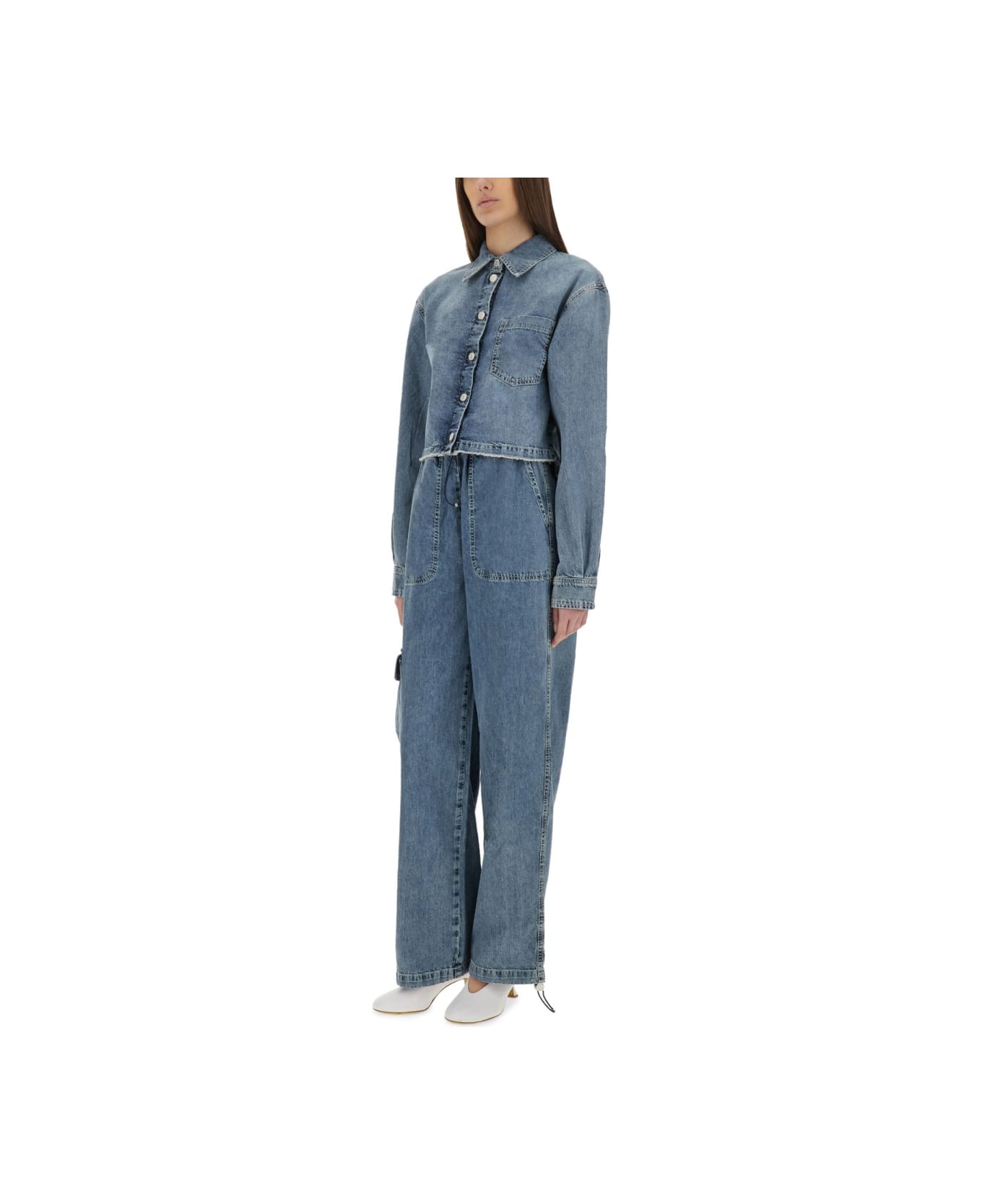 M05CH1N0 Jeans Cargo Jeans - DENIM