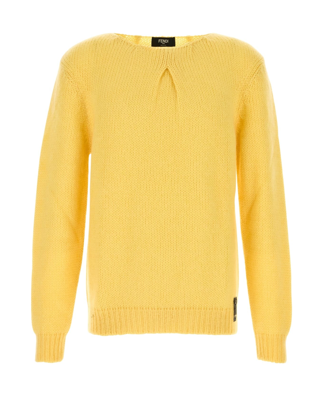 Fendi Crew Jumper - YELLOW