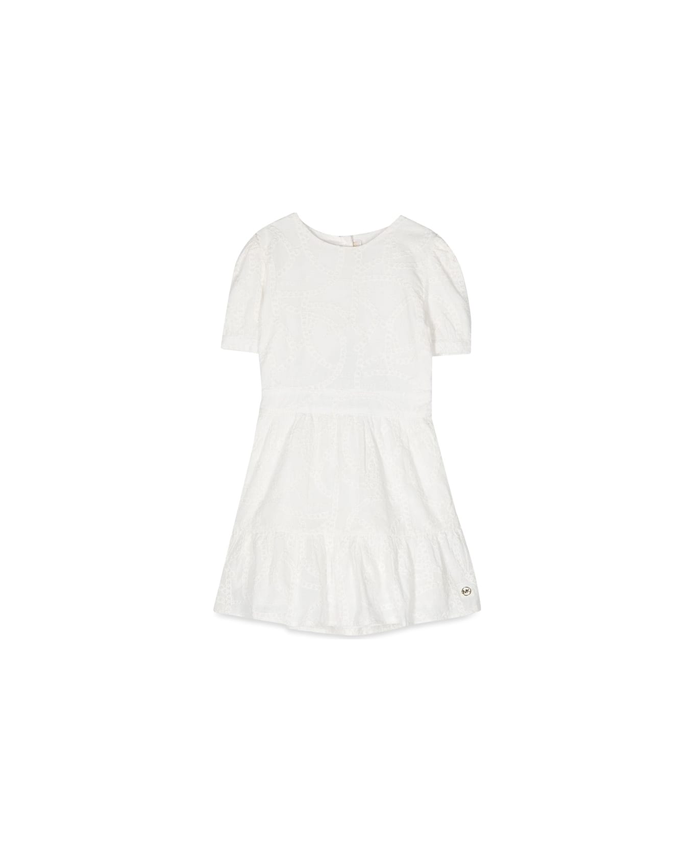 Michael Kors Short-sleeved Dress - WHITE