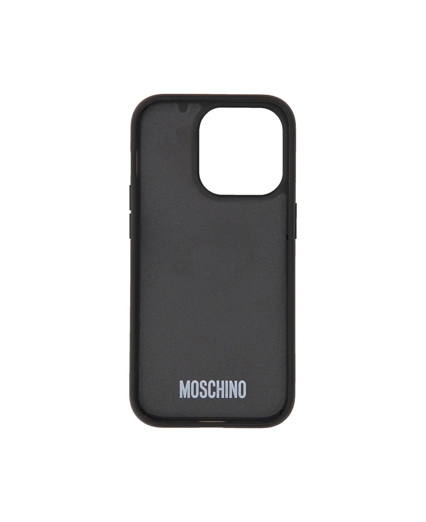 Moschino Teddy Cover For Iphone 14 Pro - BLACK