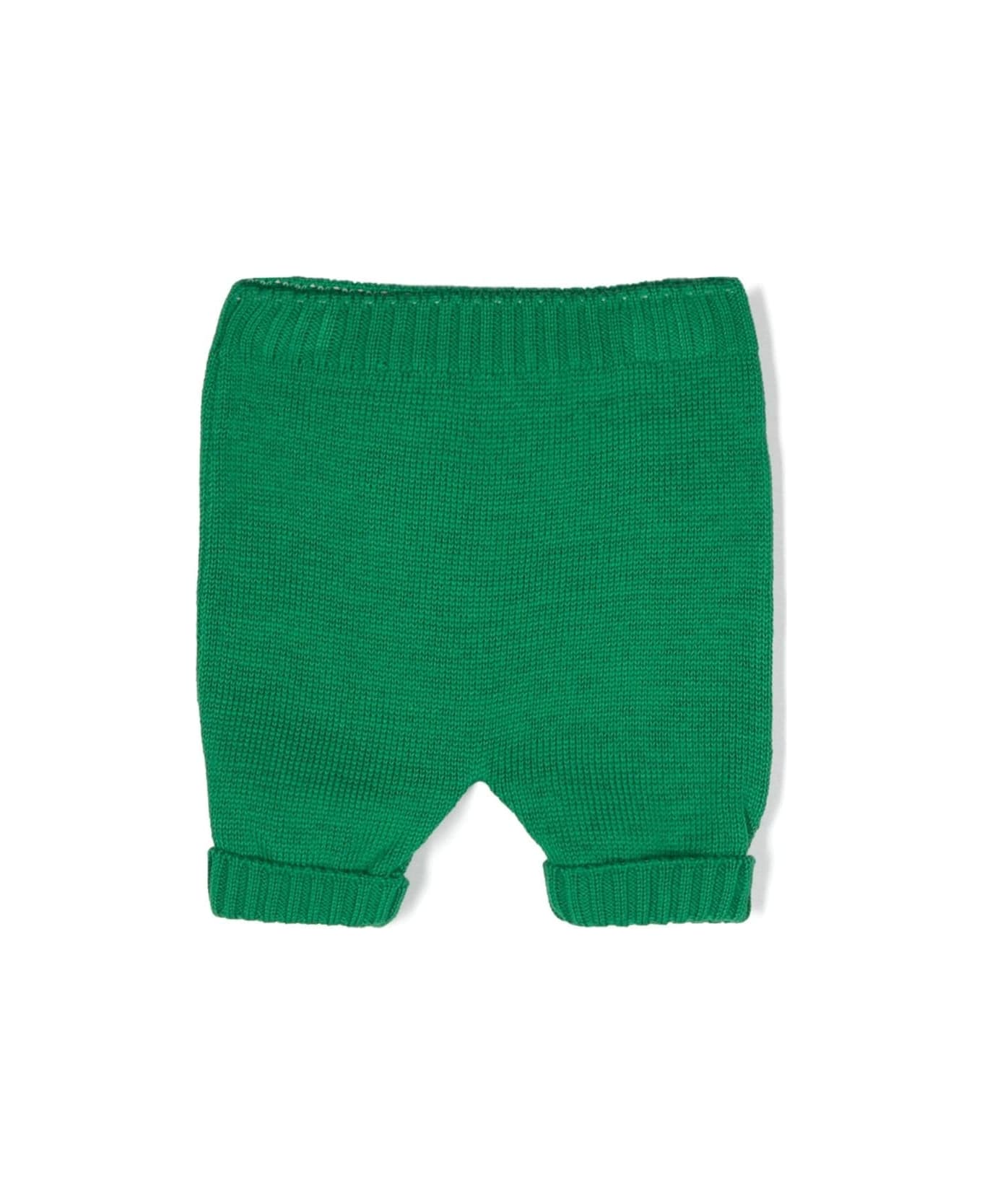 Little Bear Cuffed Trousers - Green