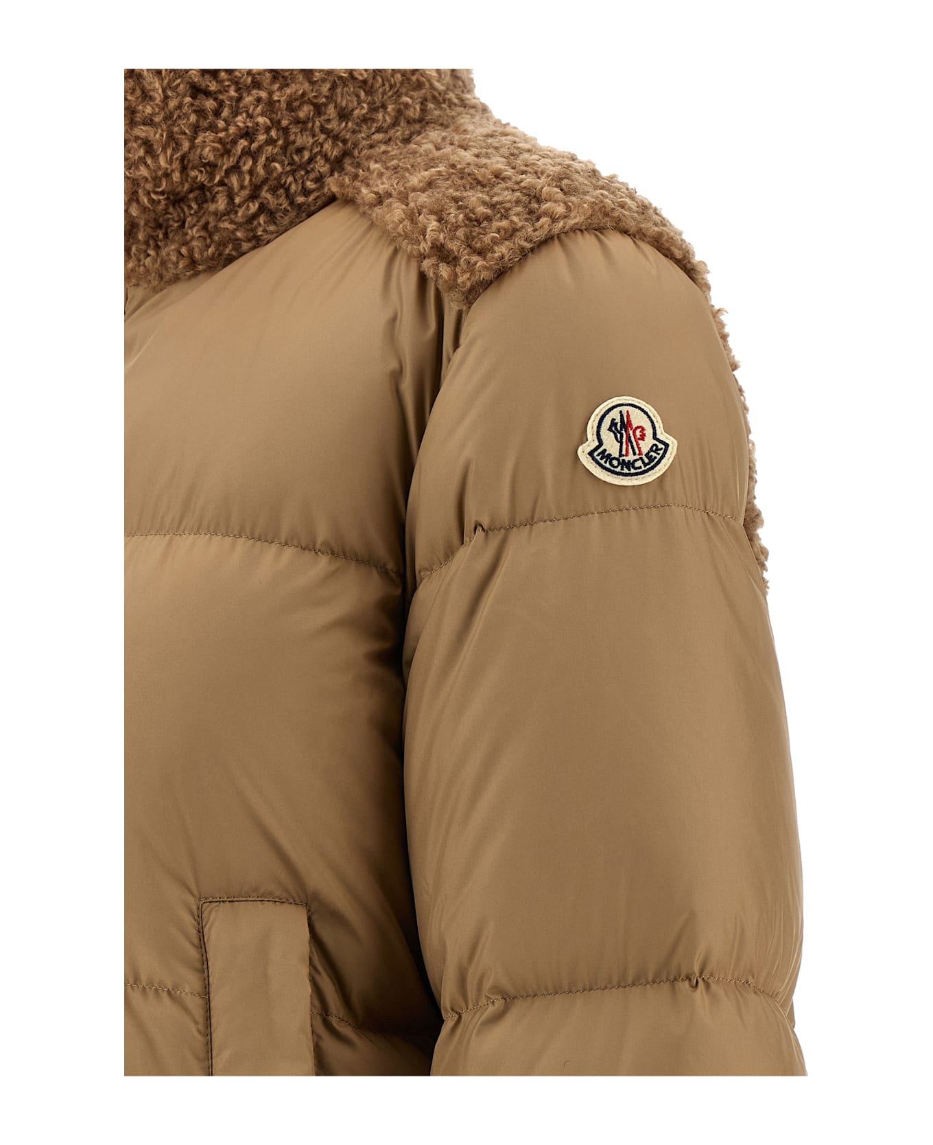 Moncler 
esnaie
 Down Jacket - Beige