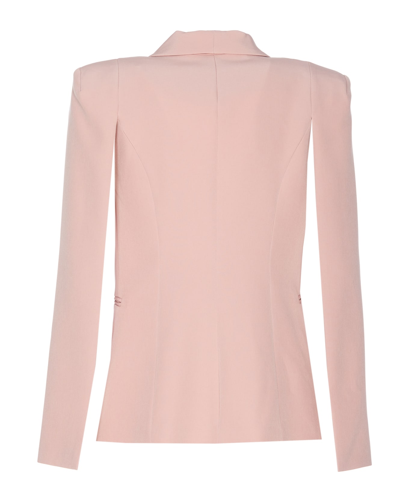 Liu-Jo Single Breasted Button Jacket - Pink ブレザー
